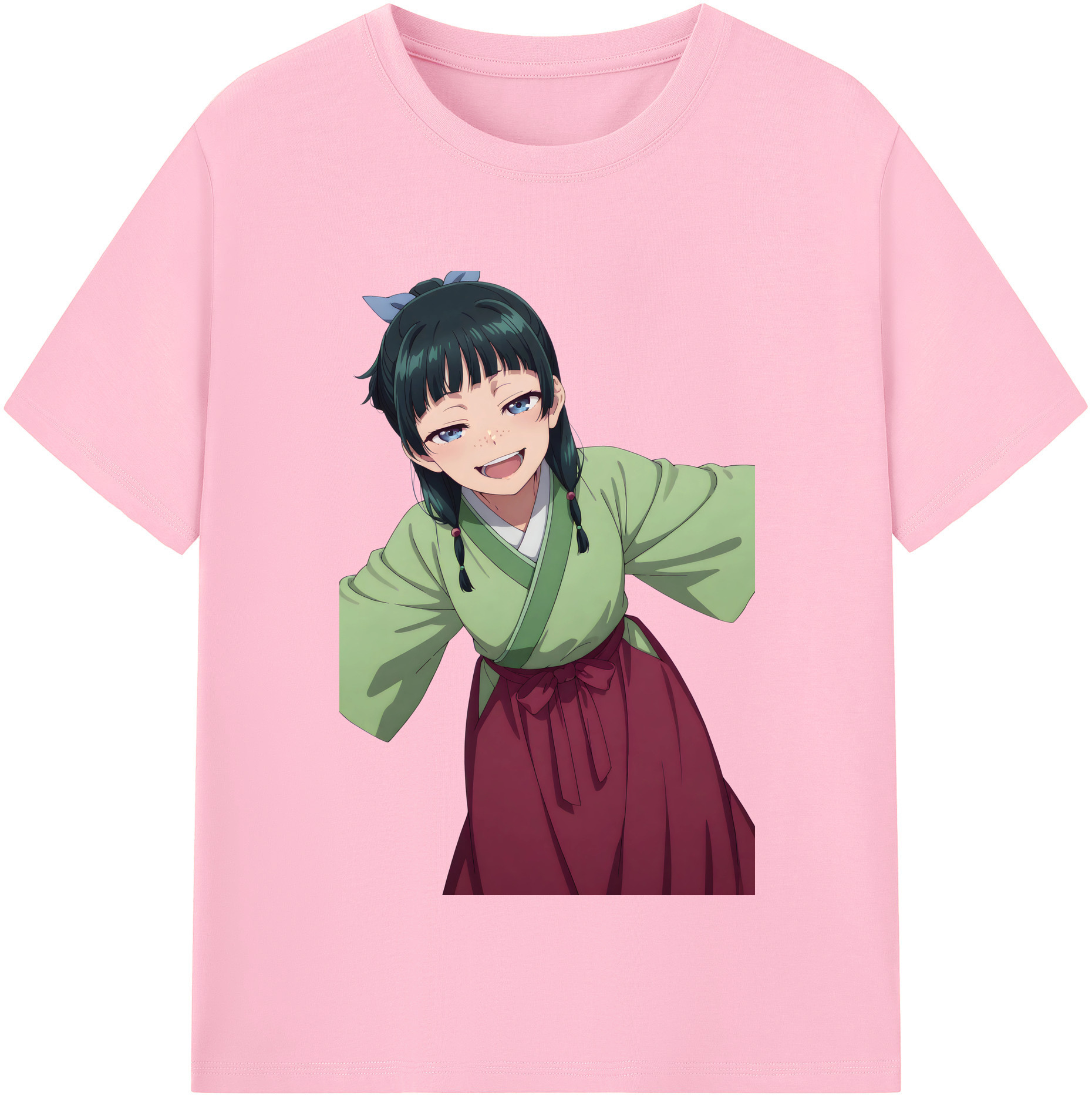 （画像用） 薬屋のひとりごと The Apothecary Diaries 綿100％半袖Tシャツ（フロントプリント）