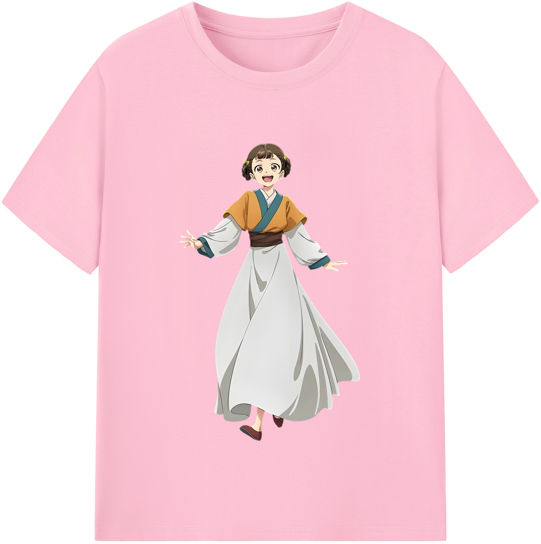 （画像用） 薬屋のひとりごと The Apothecary Diaries 綿100％半袖Tシャツ（フロントプリント）