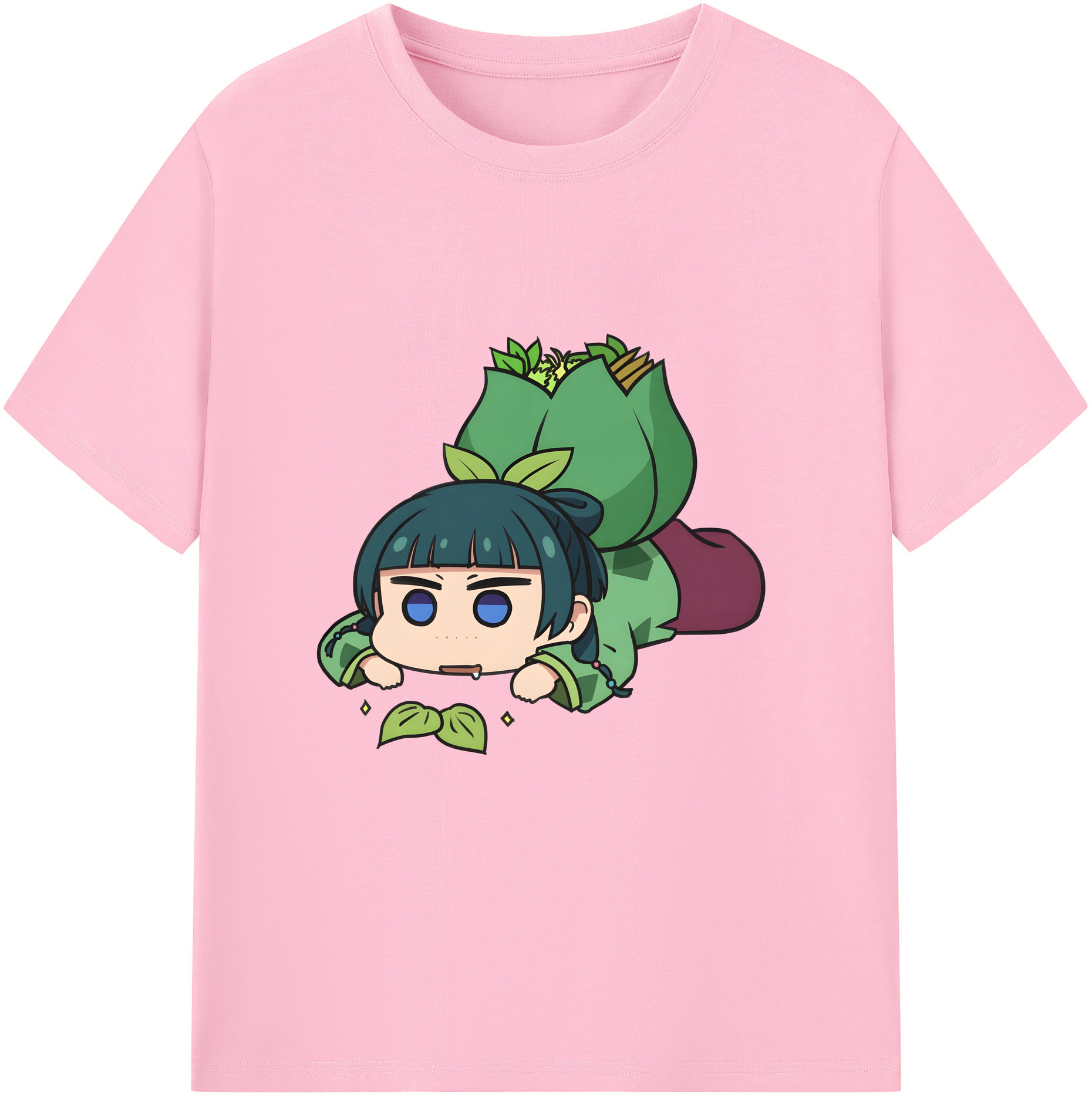 （画像用） 薬屋のひとりごと The Apothecary Diaries 綿100％半袖Tシャツ（フロントプリント）