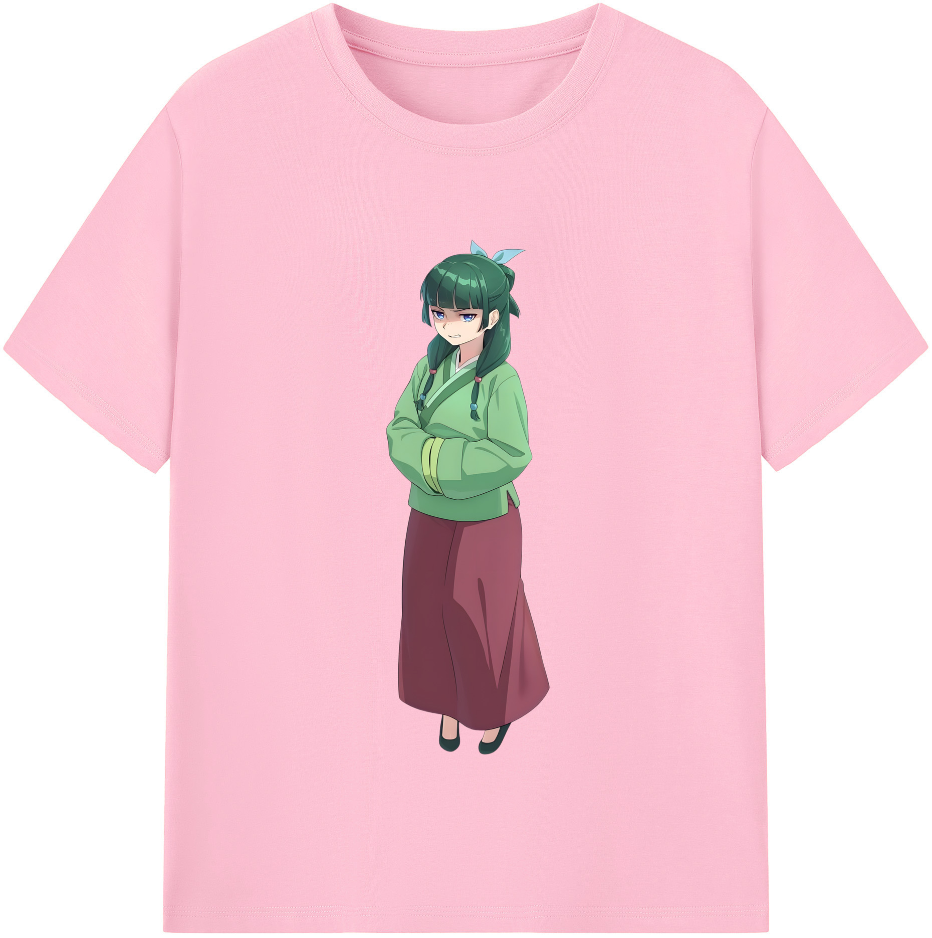 （画像用） 薬屋のひとりごと The Apothecary Diaries 綿100％半袖Tシャツ（フロントプリント）