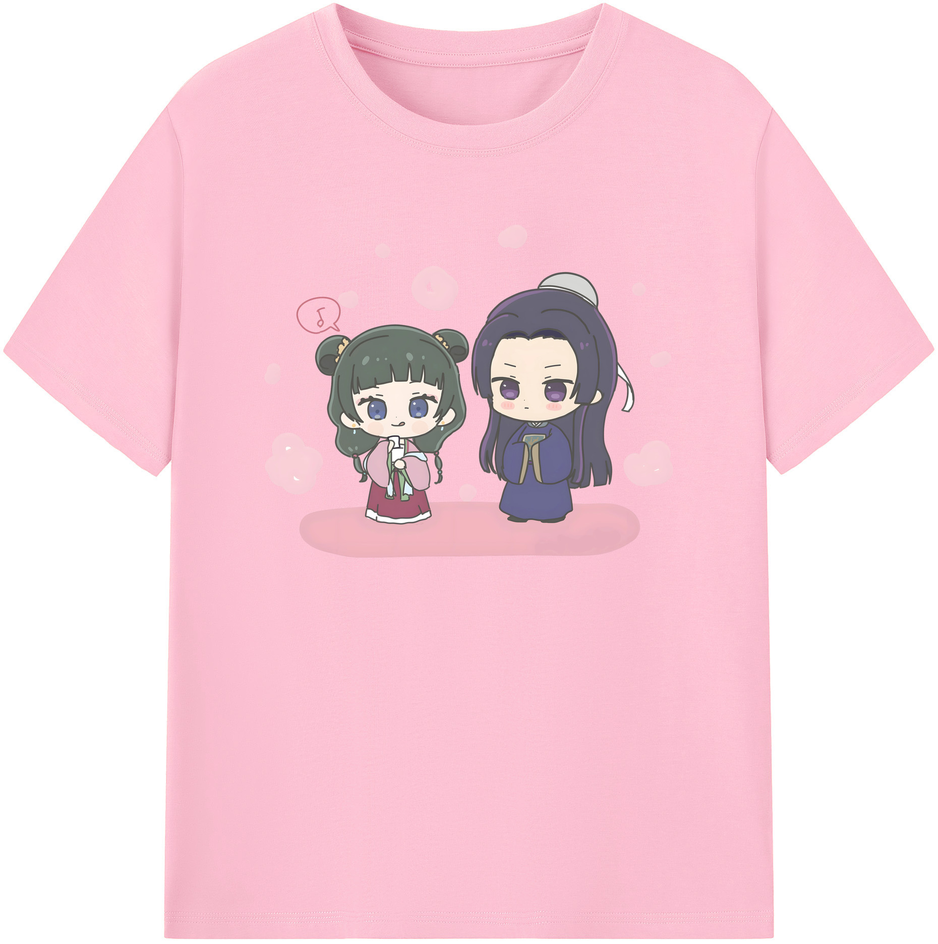 （画像用） 薬屋のひとりごと The Apothecary Diaries 綿100％半袖Tシャツ（フロントプリント）