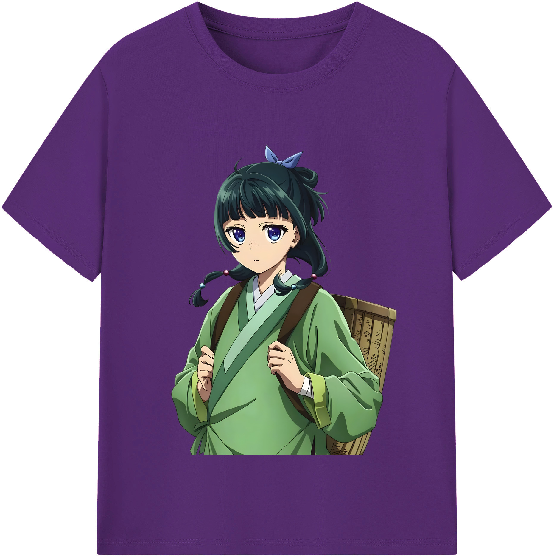 （画像用） 薬屋のひとりごと The Apothecary Diaries 綿100％半袖Tシャツ（フロントプリント）