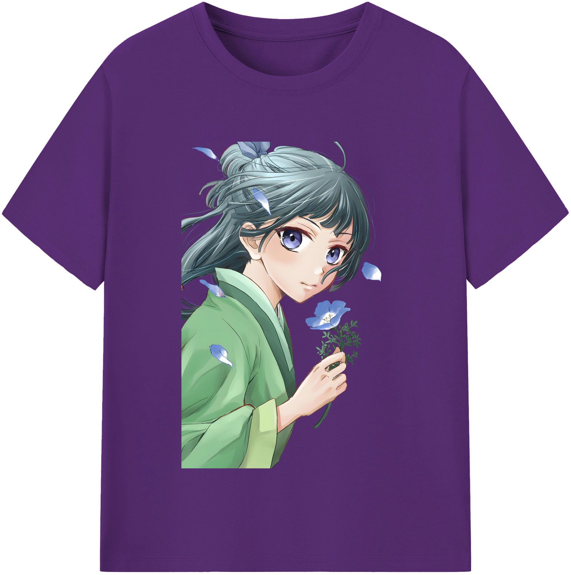 （画像用） 薬屋のひとりごと The Apothecary Diaries 綿100％半袖Tシャツ（フロントプリント）