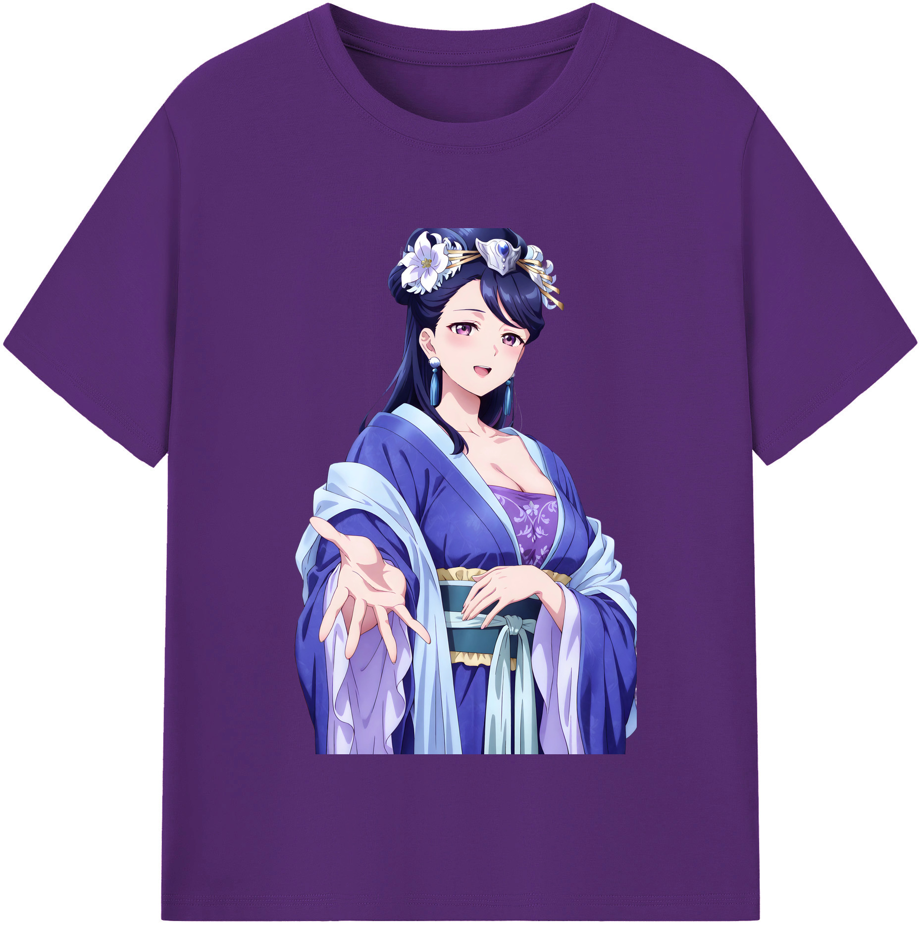 （画像用） 薬屋のひとりごと The Apothecary Diaries 綿100％半袖Tシャツ（フロントプリント）