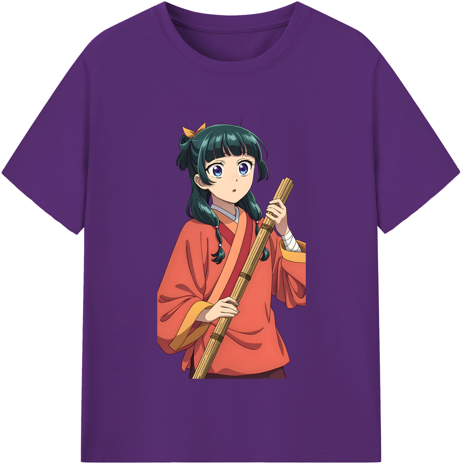 （画像用） 薬屋のひとりごと The Apothecary Diaries 綿100％半袖Tシャツ（フロントプリント）