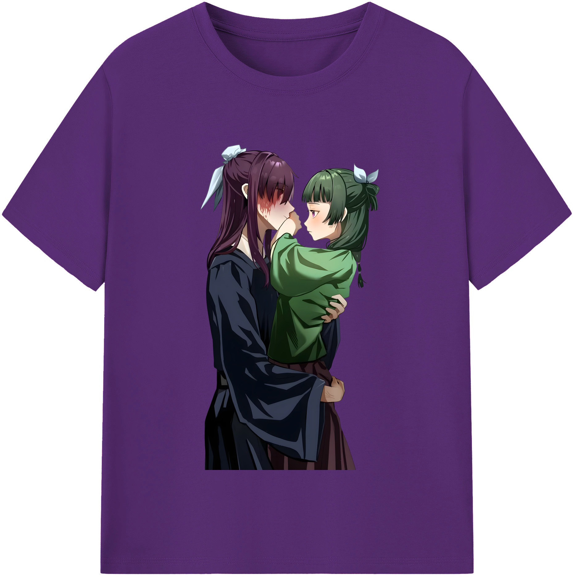 （画像用） 薬屋のひとりごと The Apothecary Diaries 綿100％半袖Tシャツ（フロントプリント）