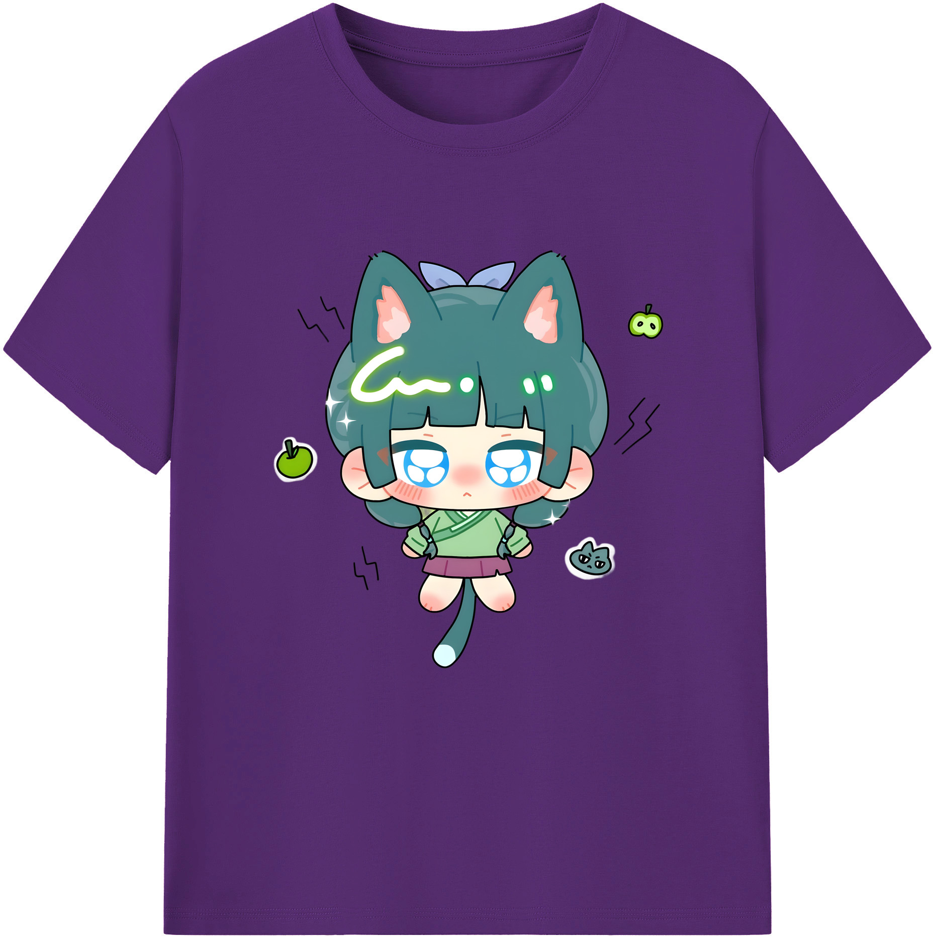 （画像用） 薬屋のひとりごと The Apothecary Diaries 綿100％半袖Tシャツ（フロントプリント）