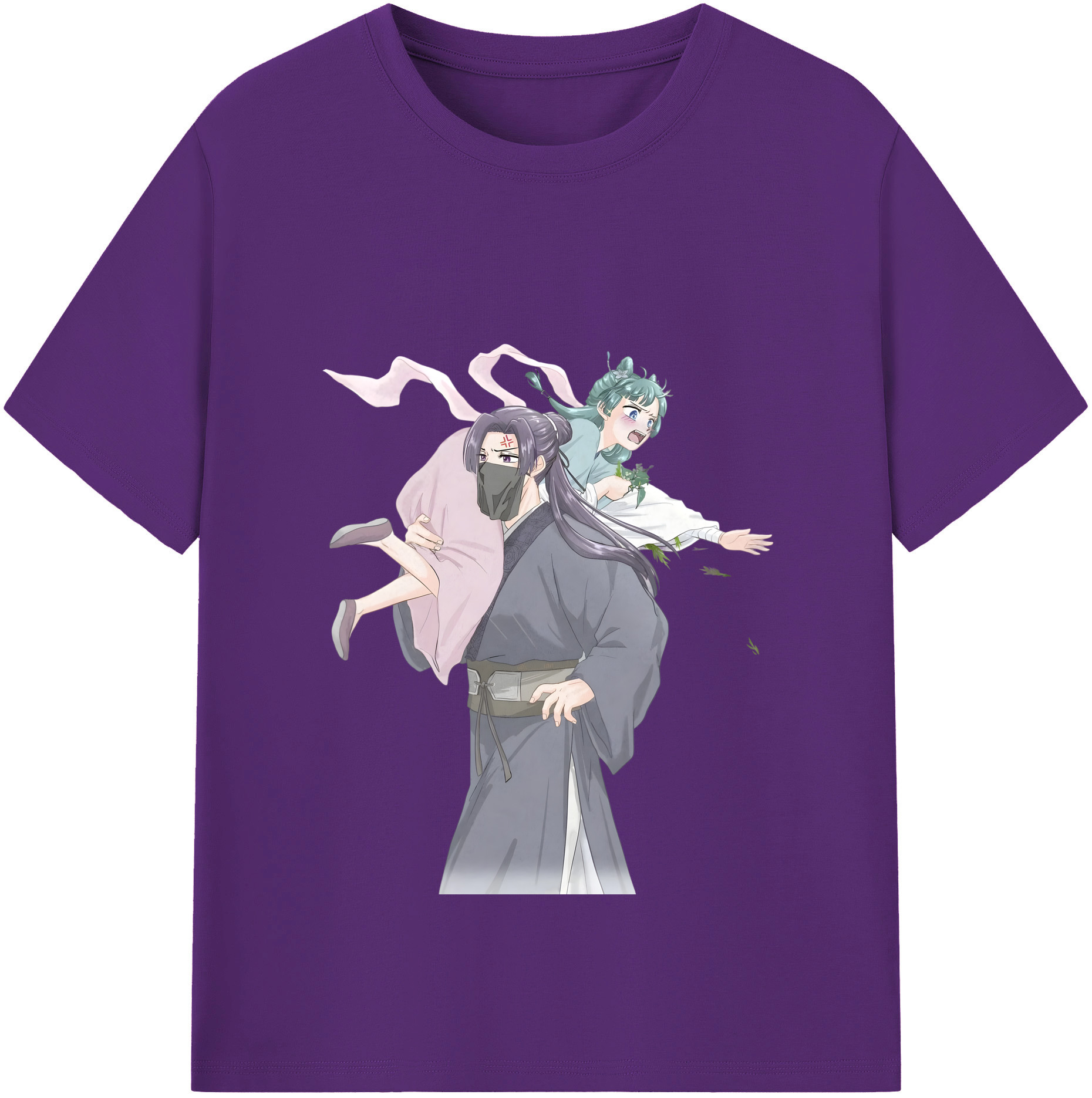 （画像用） 薬屋のひとりごと The Apothecary Diaries 綿100％半袖Tシャツ（フロントプリント）
