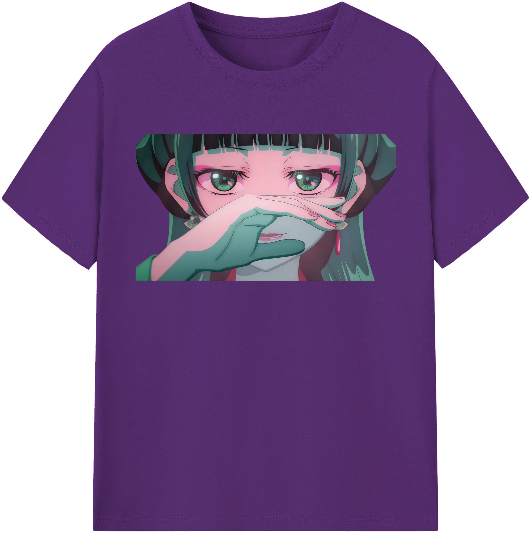 （画像用） 薬屋のひとりごと The Apothecary Diaries 綿100％半袖Tシャツ（フロントプリント）