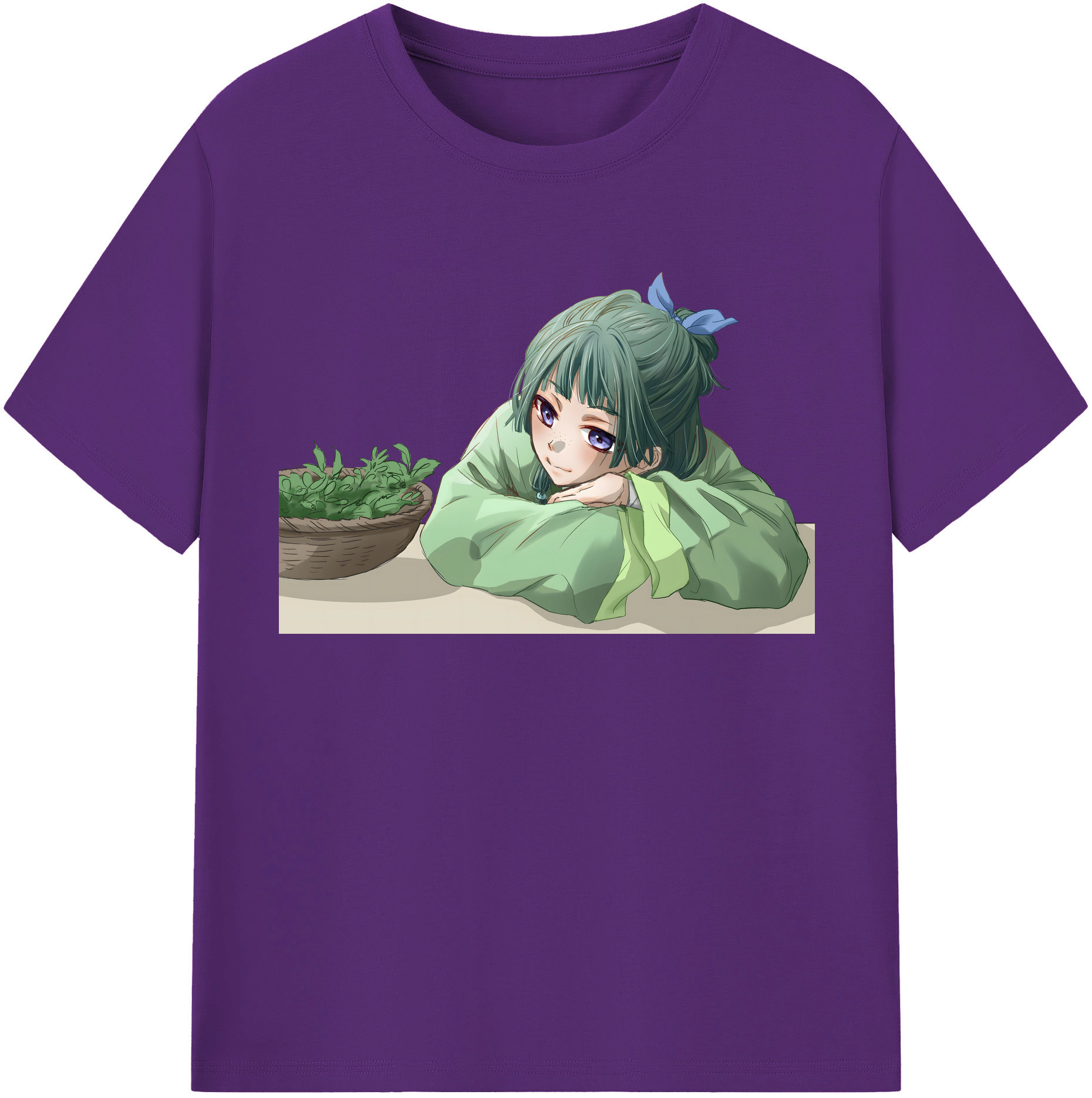 （画像用） 薬屋のひとりごと The Apothecary Diaries 綿100％半袖Tシャツ（フロントプリント）