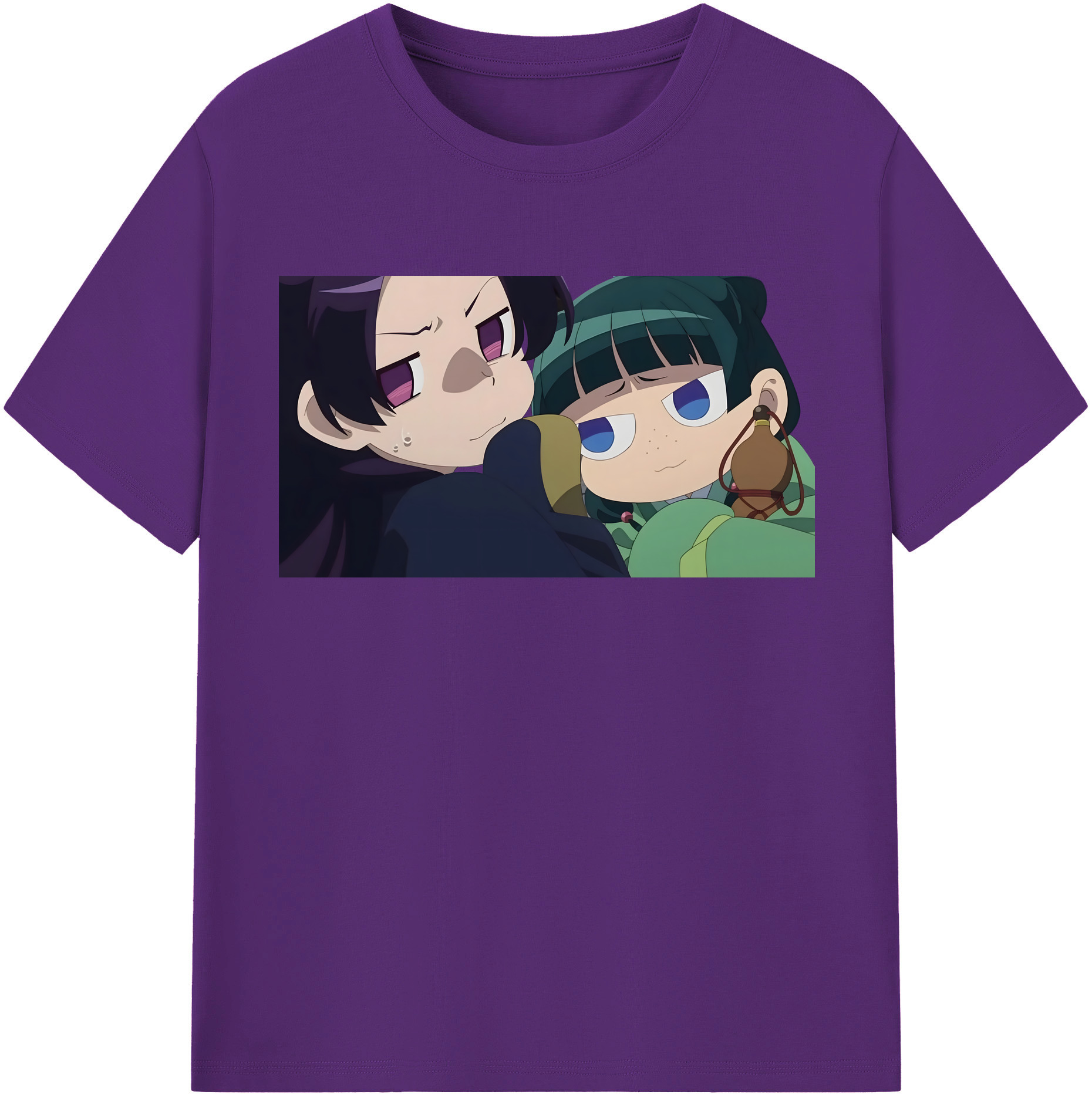 （画像用） 薬屋のひとりごと The Apothecary Diaries 綿100％半袖Tシャツ（フロントプリント）