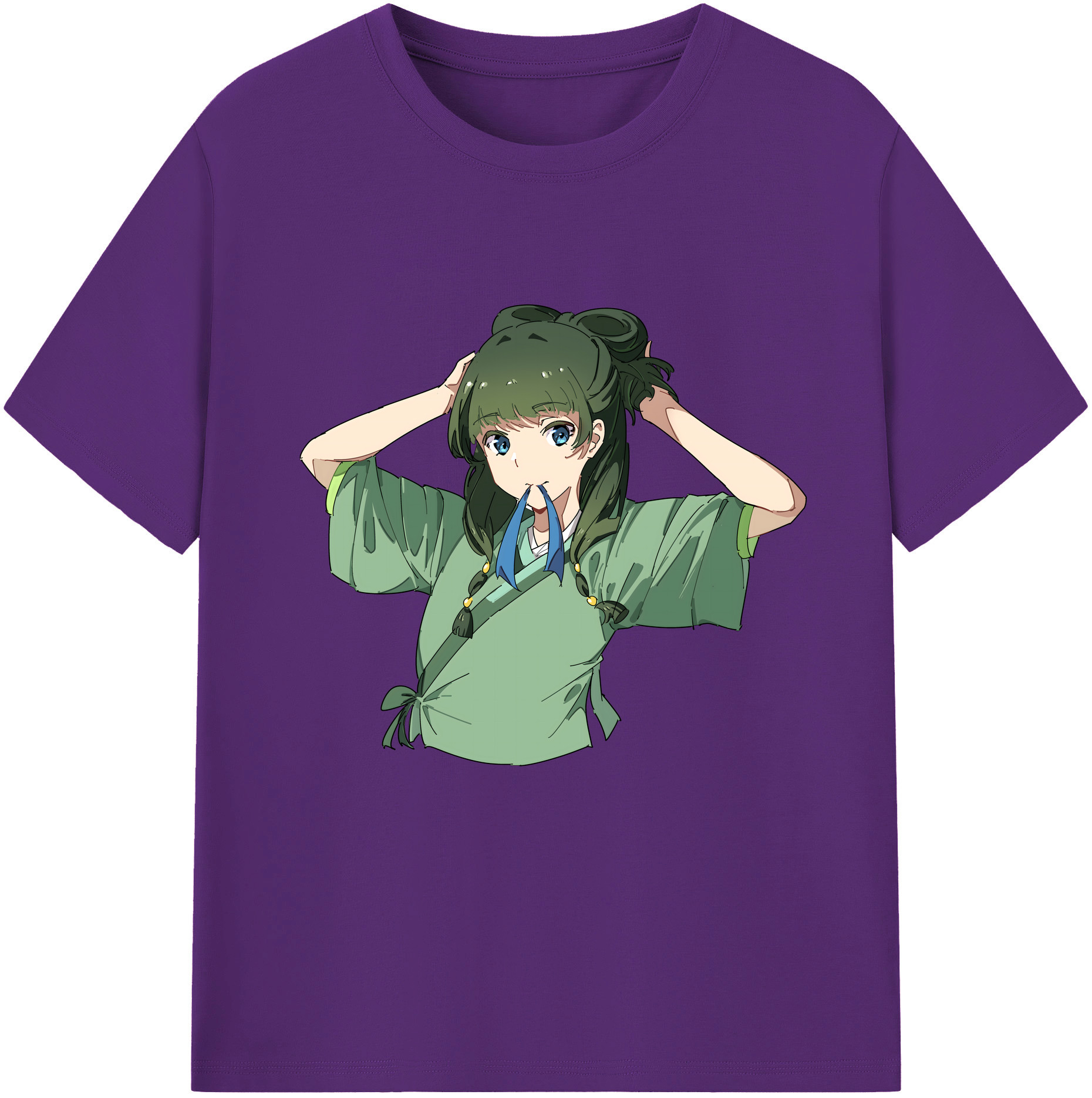 （画像用） 薬屋のひとりごと The Apothecary Diaries 綿100％半袖Tシャツ（フロントプリント）