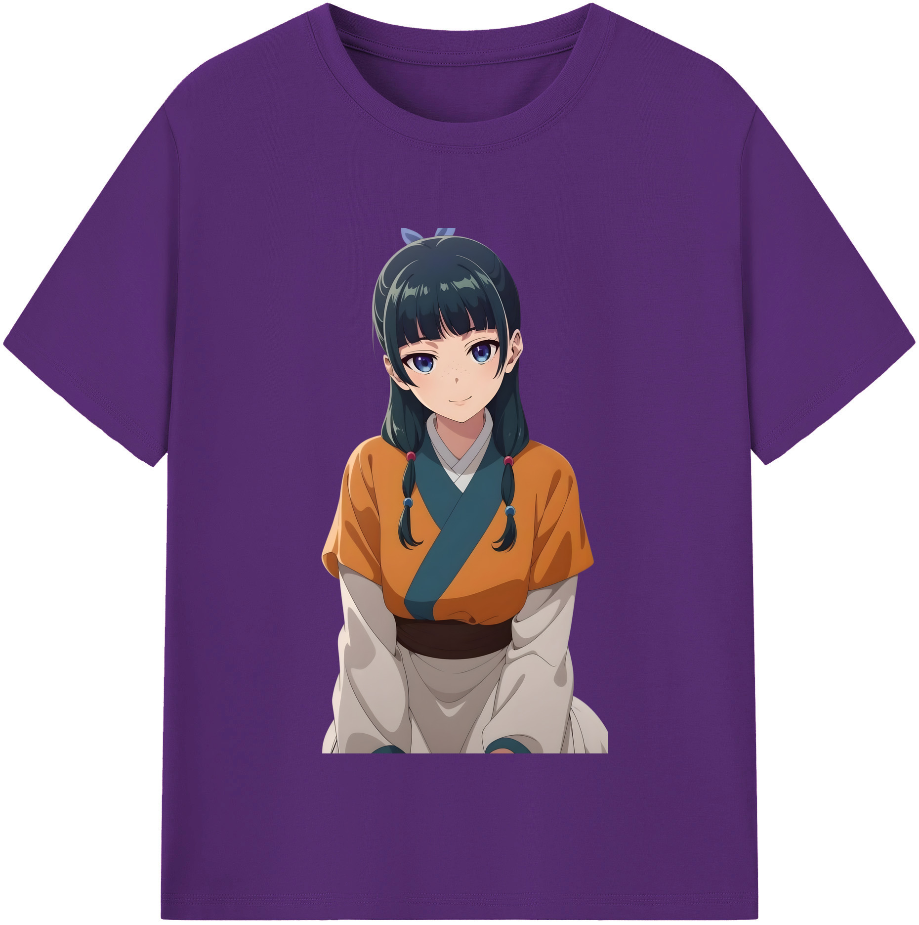 （画像用） 薬屋のひとりごと The Apothecary Diaries 綿100％半袖Tシャツ（フロントプリント）
