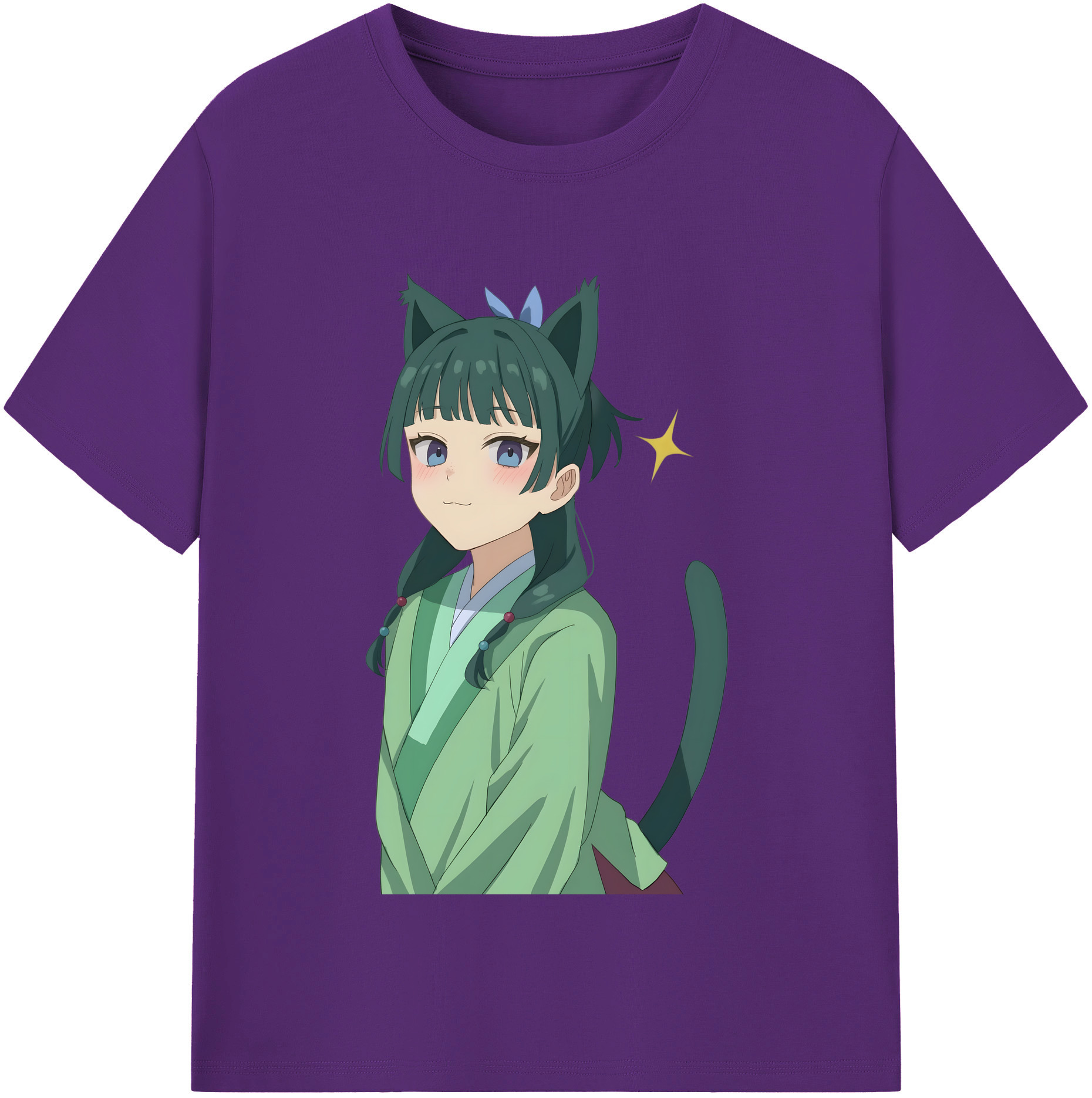 （画像用） 薬屋のひとりごと The Apothecary Diaries 綿100％半袖Tシャツ（フロントプリント）