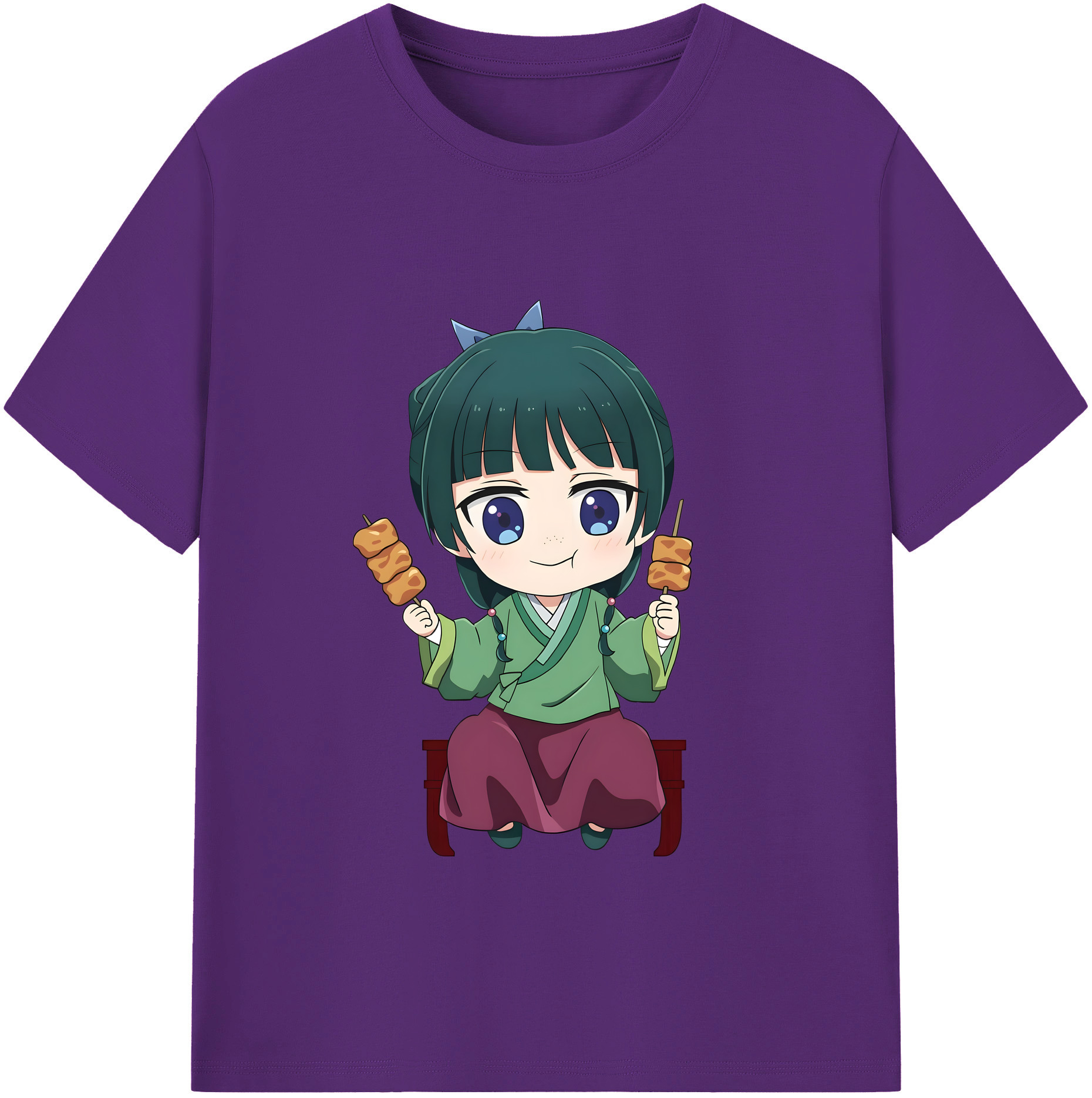 （画像用） 薬屋のひとりごと The Apothecary Diaries 綿100％半袖Tシャツ（フロントプリント）