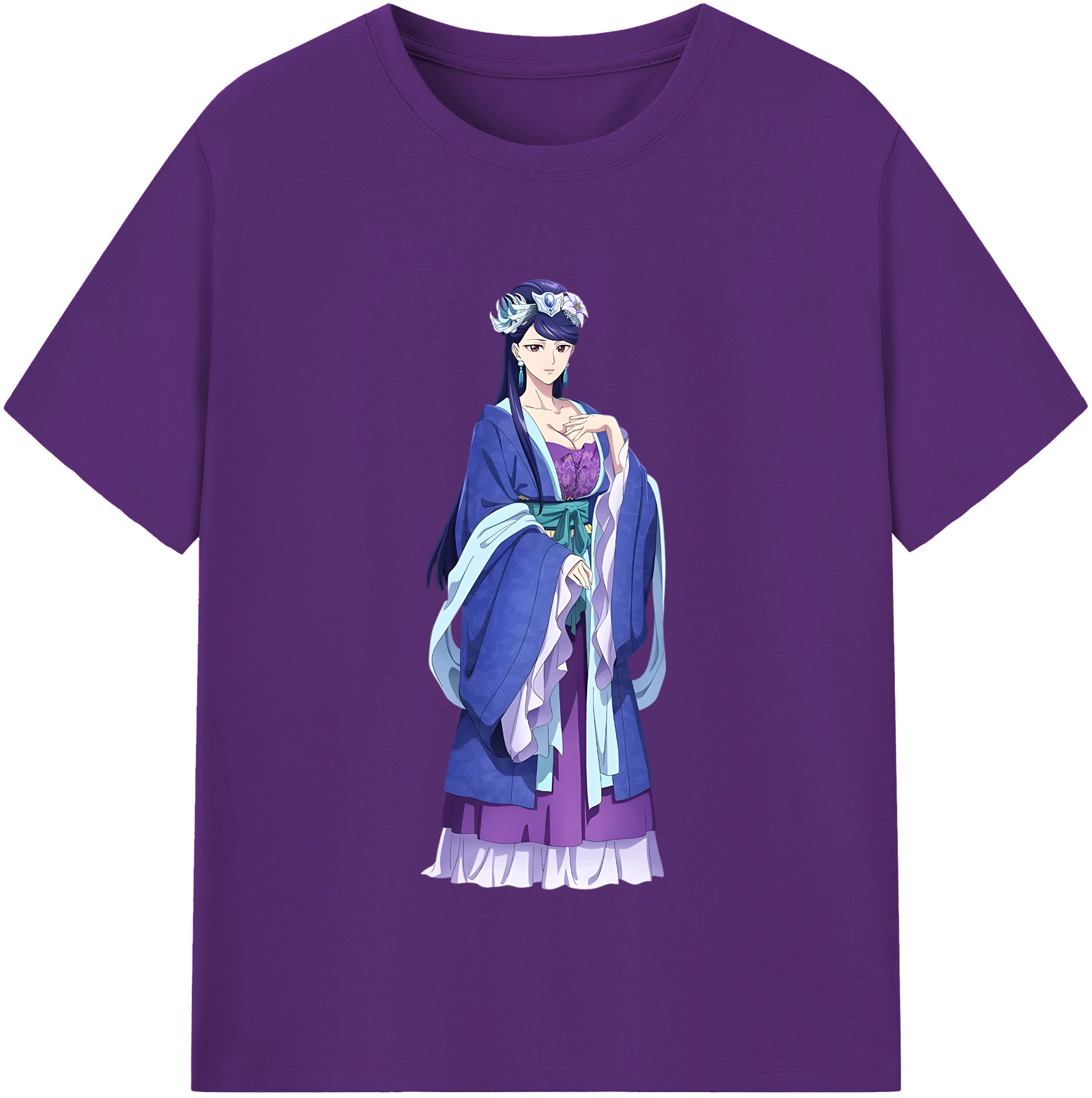 （画像用） 薬屋のひとりごと The Apothecary Diaries 綿100％半袖Tシャツ（フロントプリント）