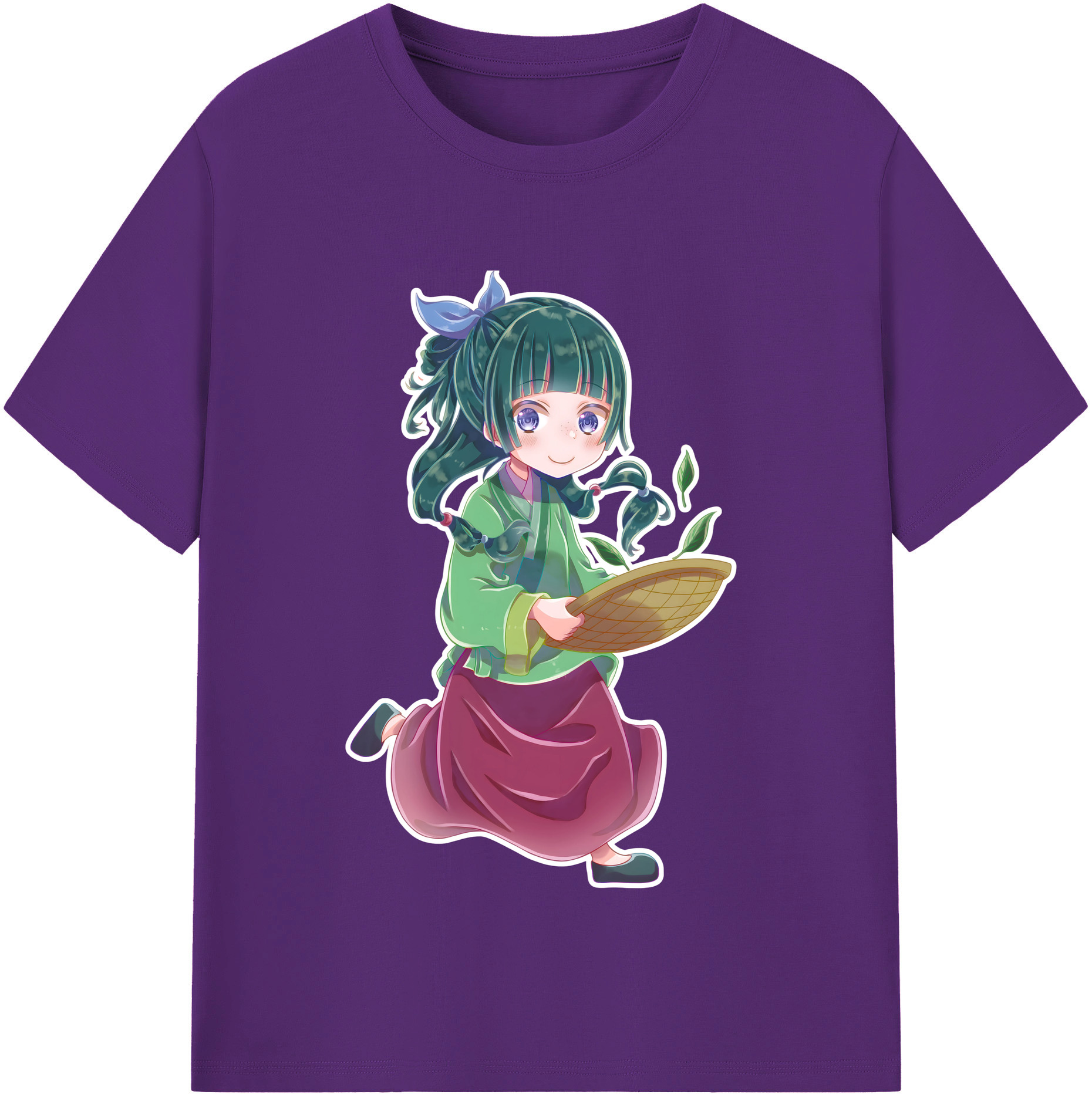 （画像用） 薬屋のひとりごと The Apothecary Diaries 綿100％半袖Tシャツ（フロントプリント）