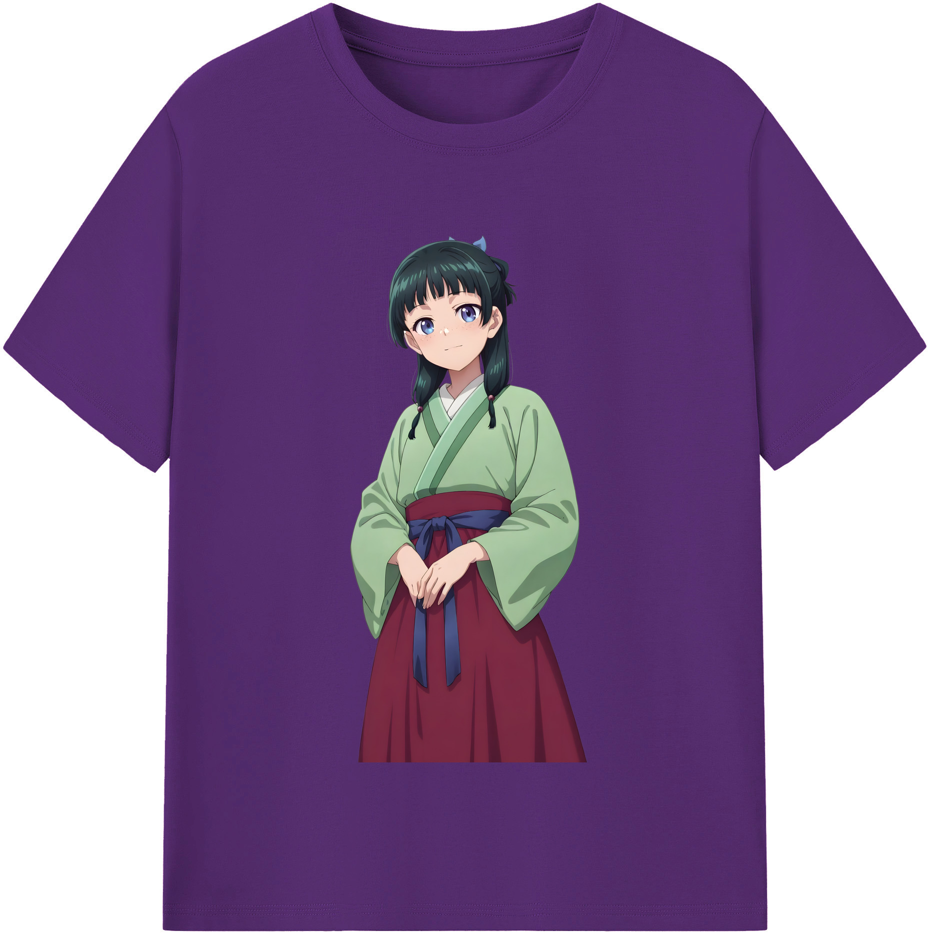 （画像用） 薬屋のひとりごと The Apothecary Diaries 綿100％半袖Tシャツ（フロントプリント）