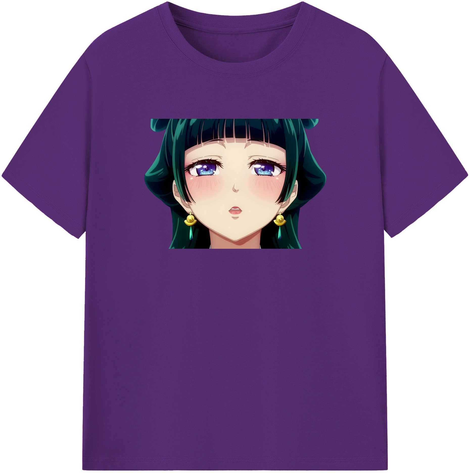 （画像用） 薬屋のひとりごと The Apothecary Diaries 綿100％半袖Tシャツ（フロントプリント）