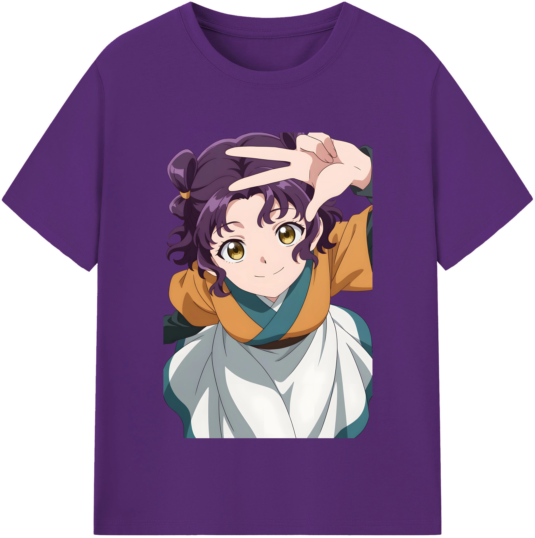 （画像用） 薬屋のひとりごと The Apothecary Diaries 綿100％半袖Tシャツ（フロントプリント）