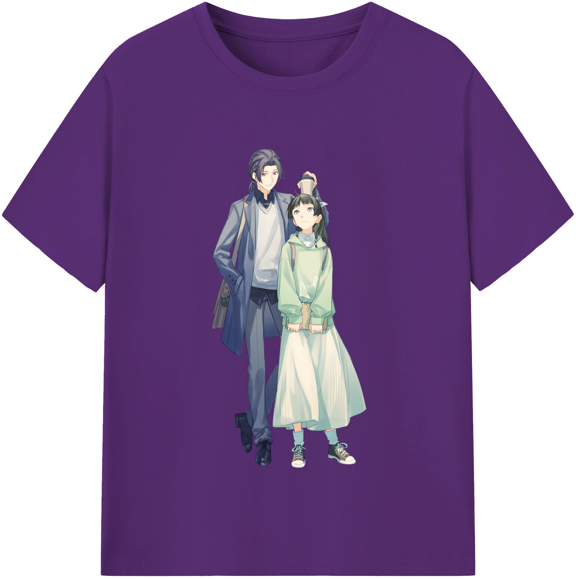 （画像用） 薬屋のひとりごと The Apothecary Diaries 綿100％半袖Tシャツ（フロントプリント）