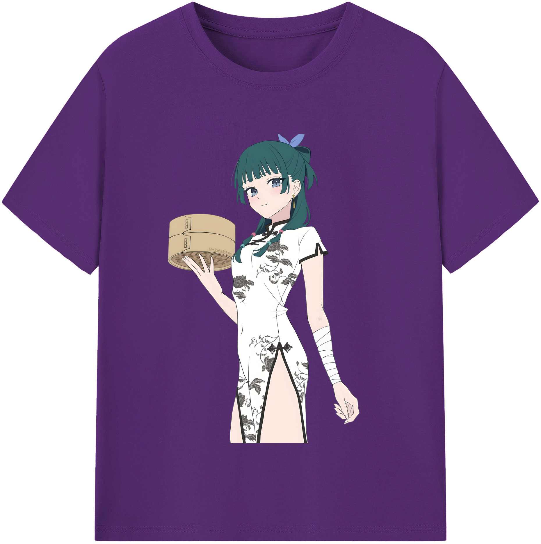 （画像用） 薬屋のひとりごと The Apothecary Diaries 綿100％半袖Tシャツ（フロントプリント）