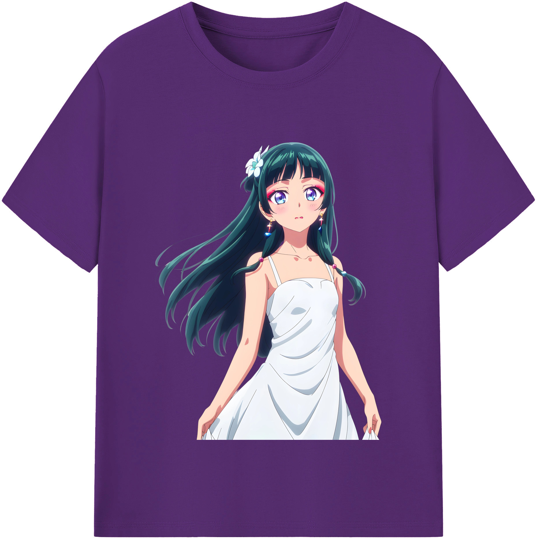 （画像用） 薬屋のひとりごと The Apothecary Diaries 綿100％半袖Tシャツ（フロントプリント）