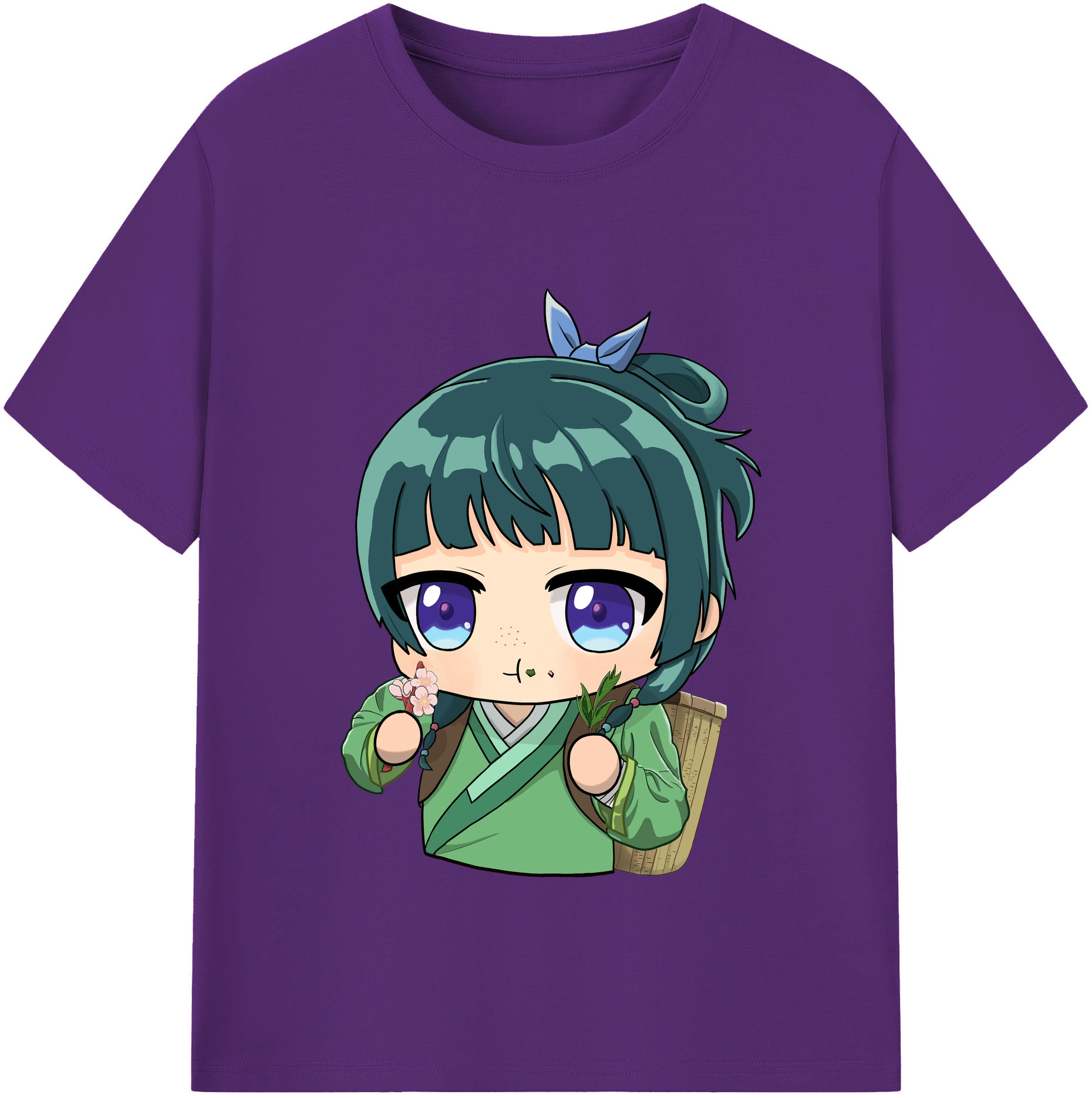 （画像用） 薬屋のひとりごと The Apothecary Diaries 綿100％半袖Tシャツ（フロントプリント）