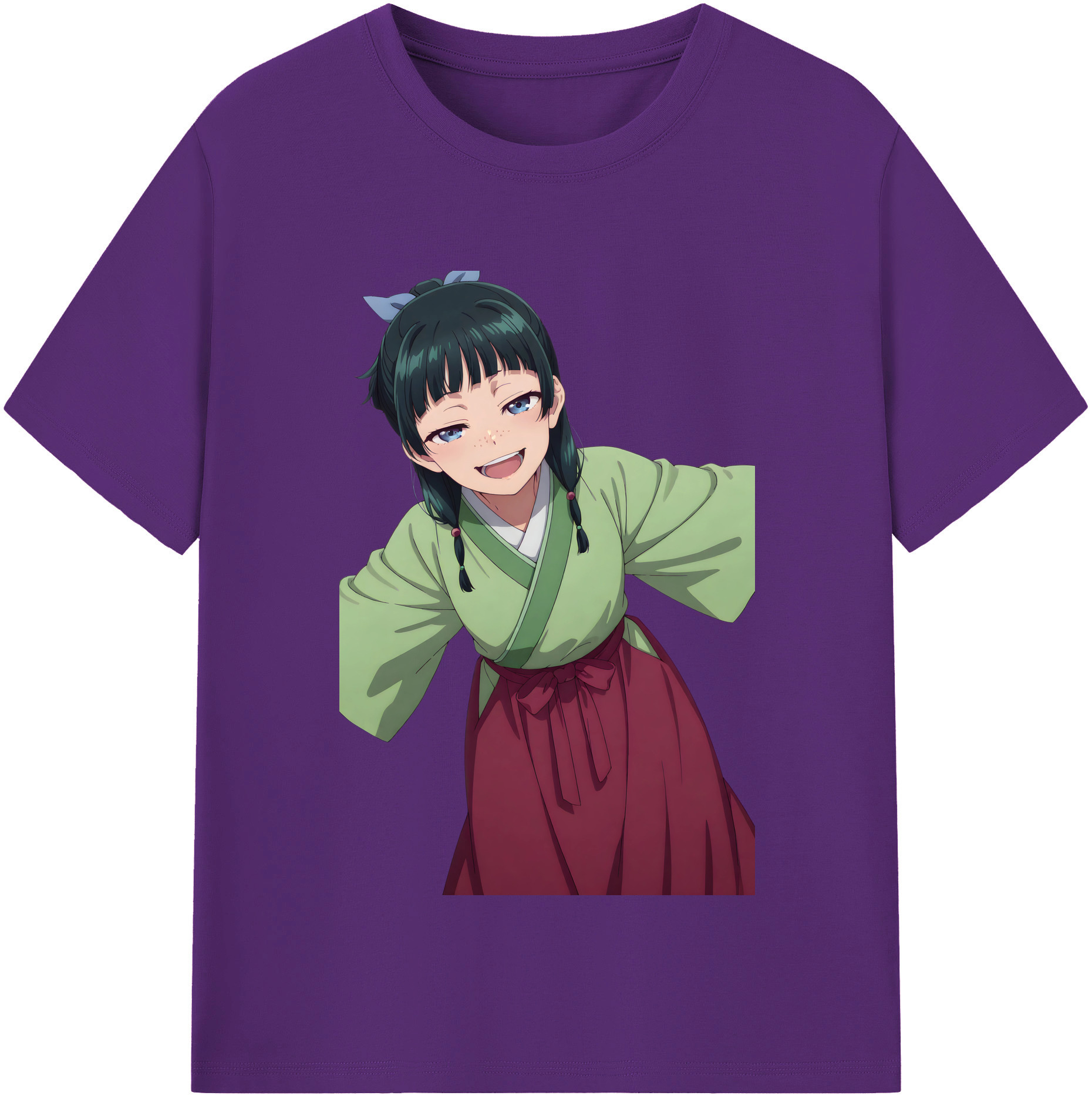 （画像用） 薬屋のひとりごと The Apothecary Diaries 綿100％半袖Tシャツ（フロントプリント）