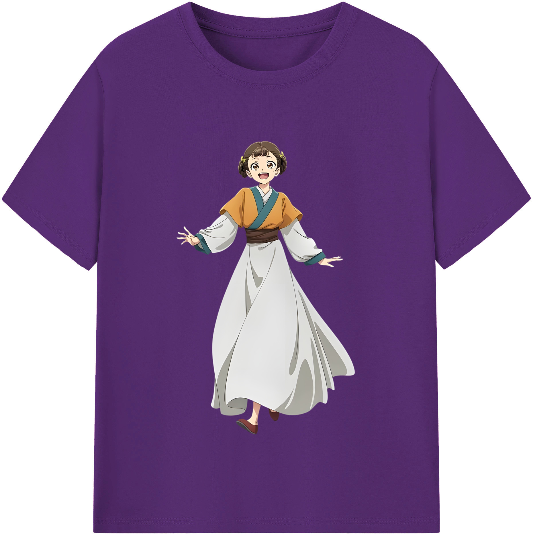 （画像用） 薬屋のひとりごと The Apothecary Diaries 綿100％半袖Tシャツ（フロントプリント）
