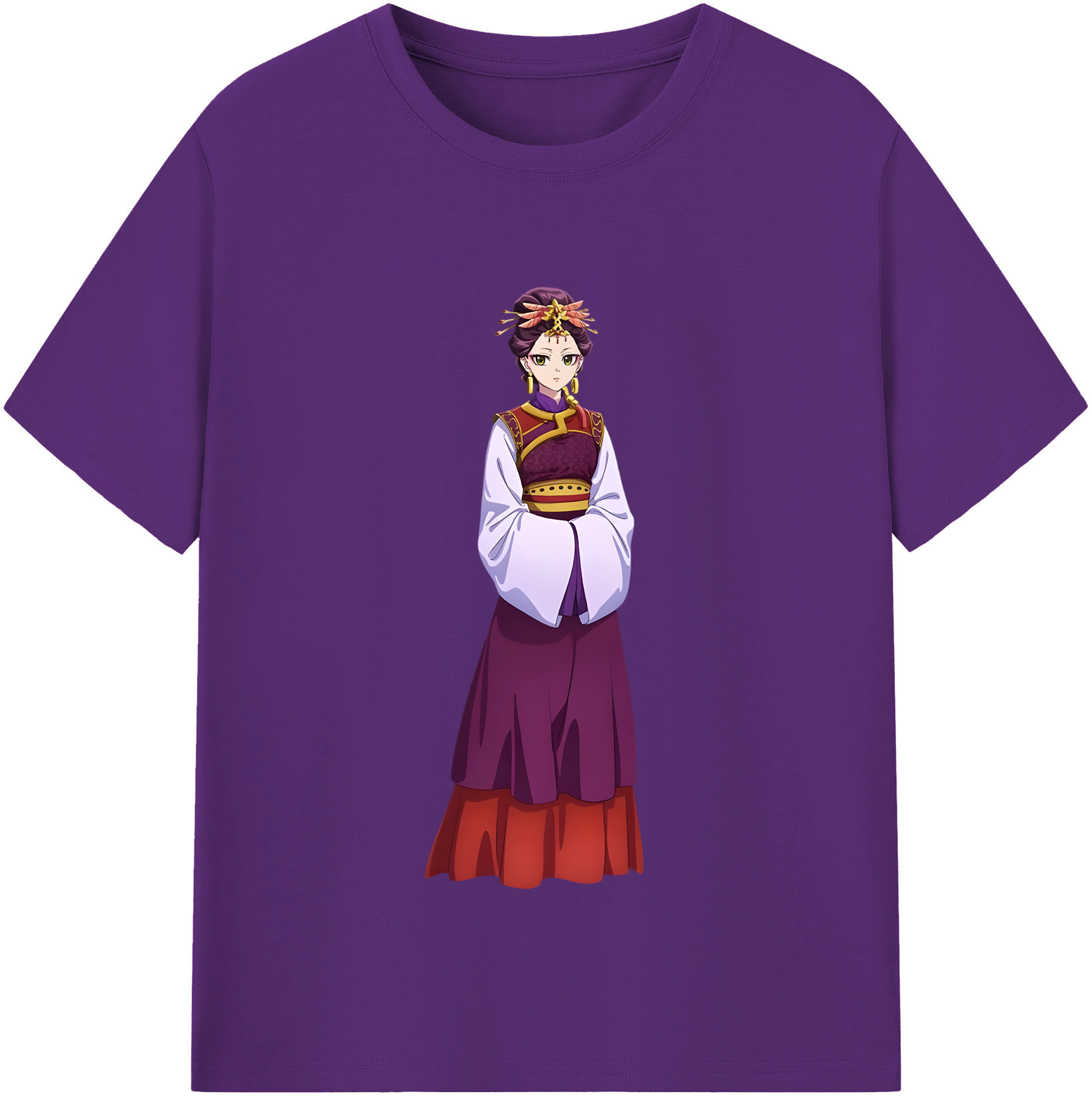 （画像用） 薬屋のひとりごと The Apothecary Diaries 綿100％半袖Tシャツ（フロントプリント）