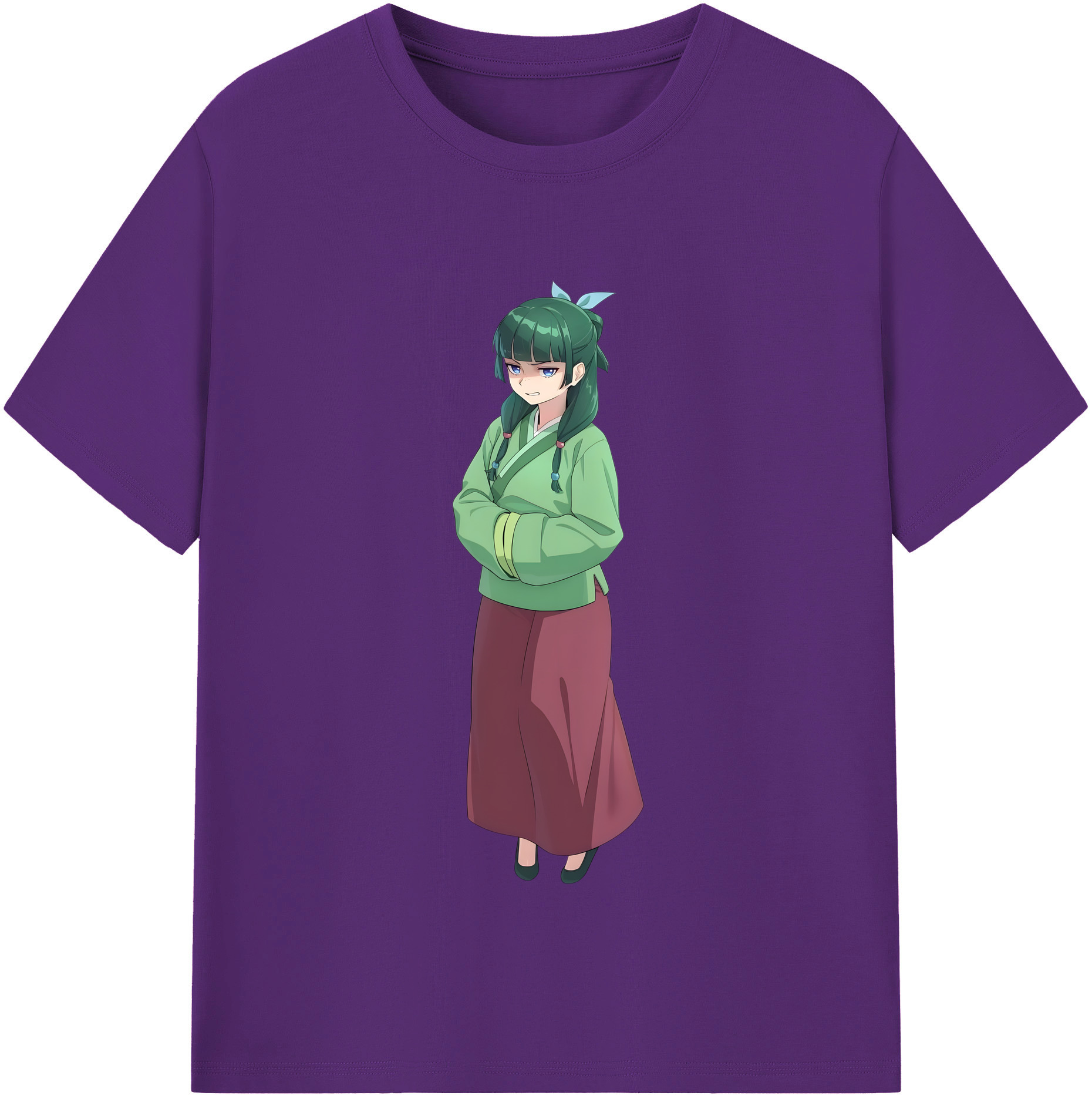 （画像用） 薬屋のひとりごと The Apothecary Diaries 綿100％半袖Tシャツ（フロントプリント）