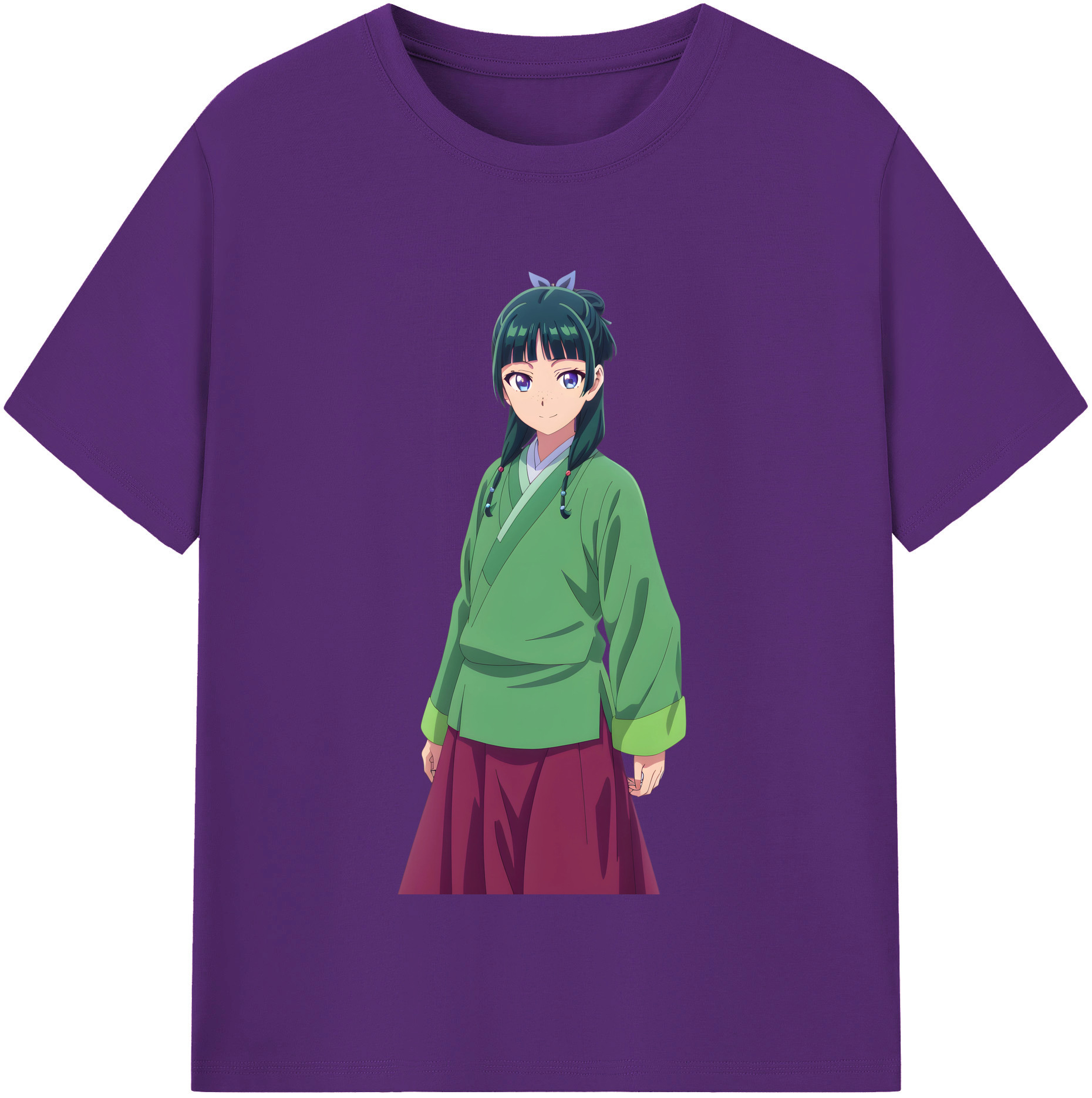 （画像用） 薬屋のひとりごと The Apothecary Diaries 綿100％半袖Tシャツ（フロントプリント）