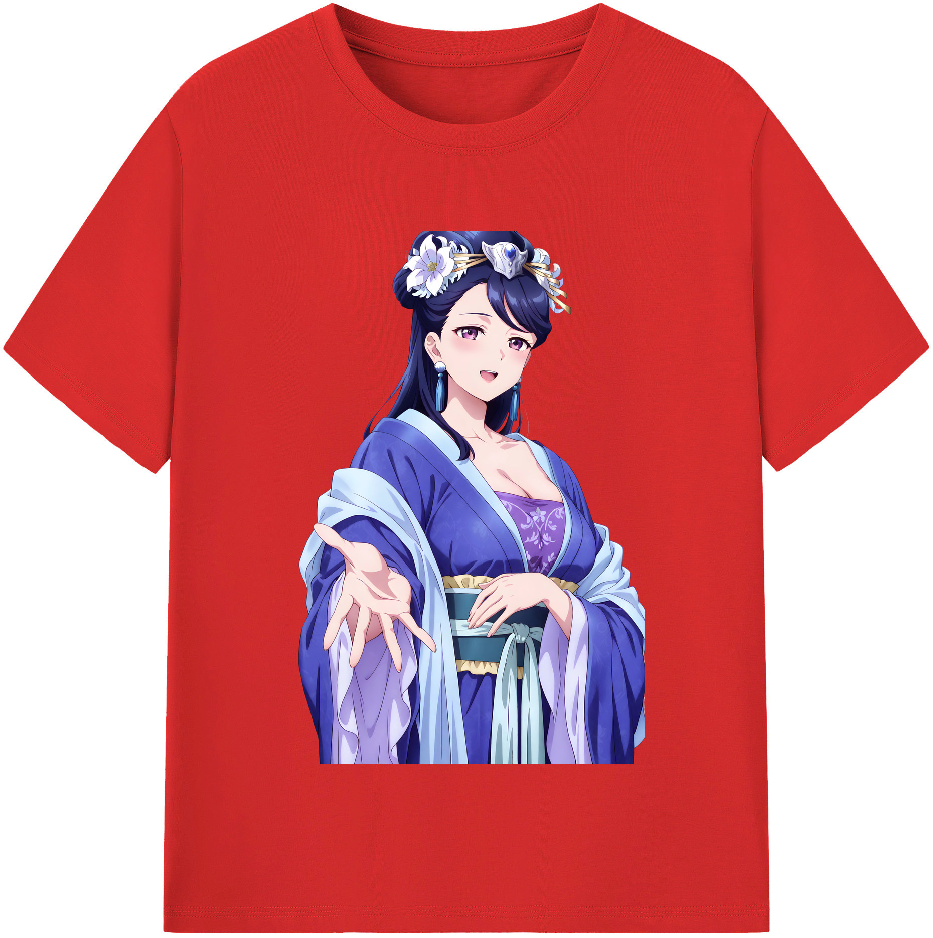 （画像用） 薬屋のひとりごと The Apothecary Diaries 綿100％半袖Tシャツ（フロントプリント）