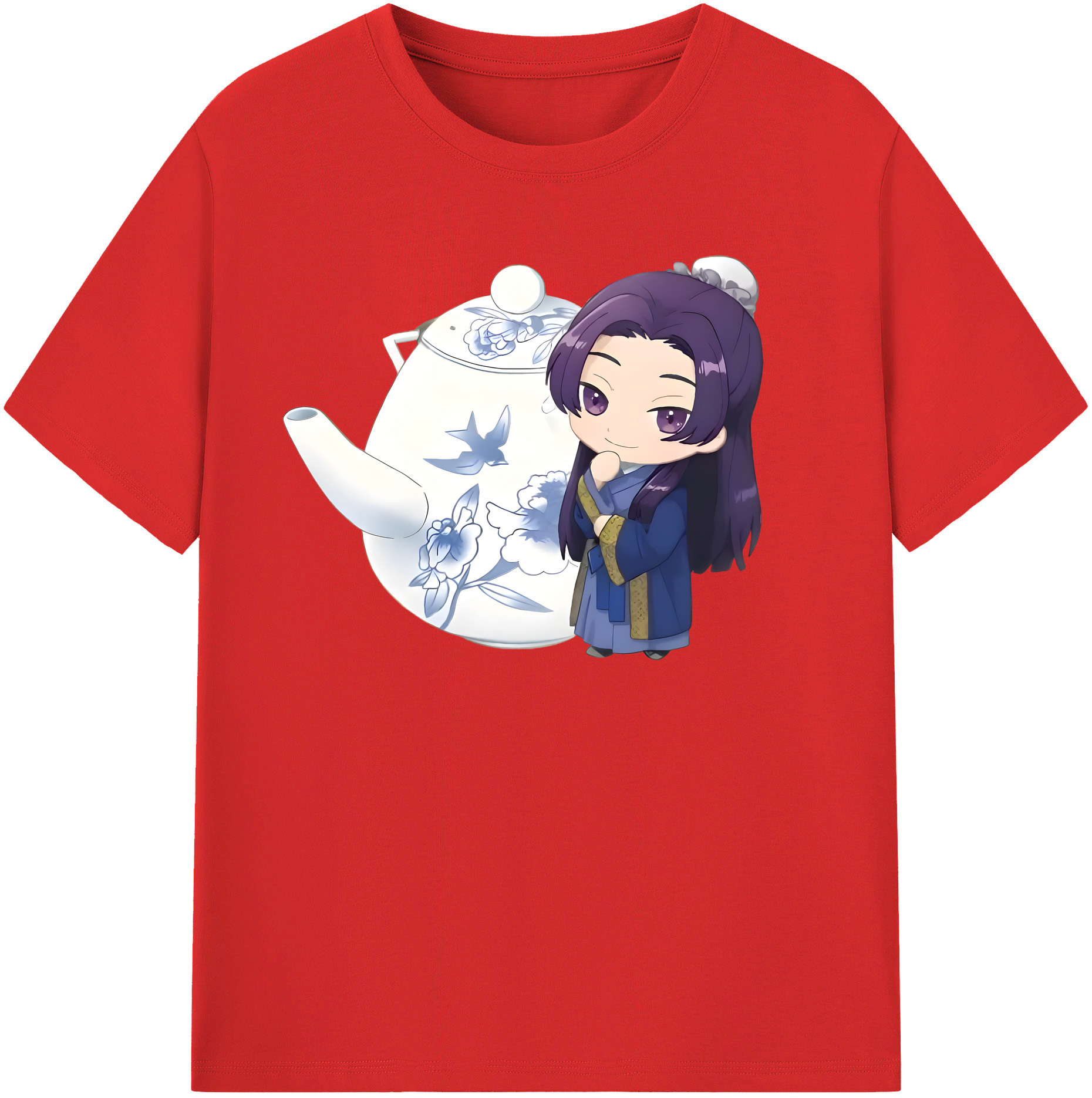 （画像用） 薬屋のひとりごと The Apothecary Diaries 綿100％半袖Tシャツ（フロントプリント）