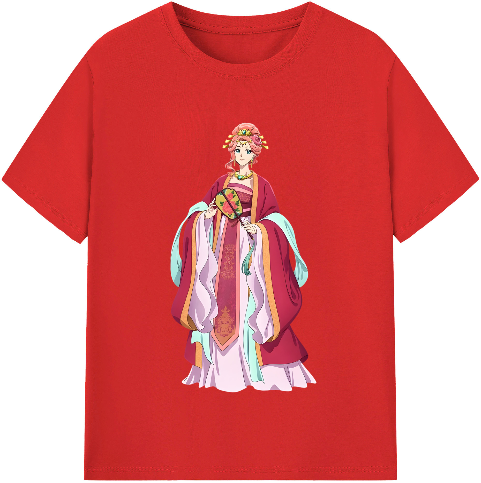 （画像用） 薬屋のひとりごと The Apothecary Diaries 綿100％半袖Tシャツ（フロントプリント）