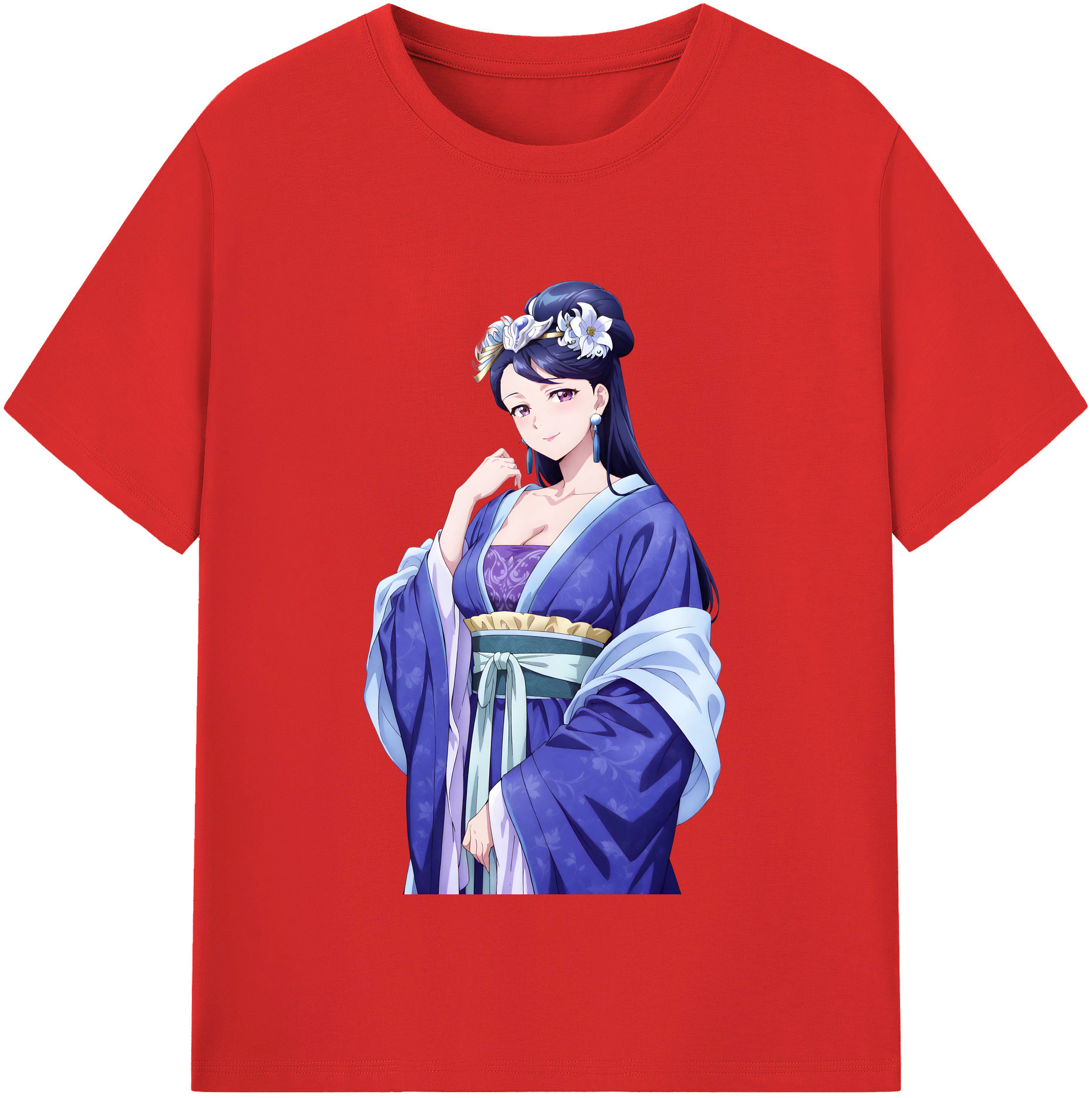 （画像用） 薬屋のひとりごと The Apothecary Diaries 綿100％半袖Tシャツ（フロントプリント）