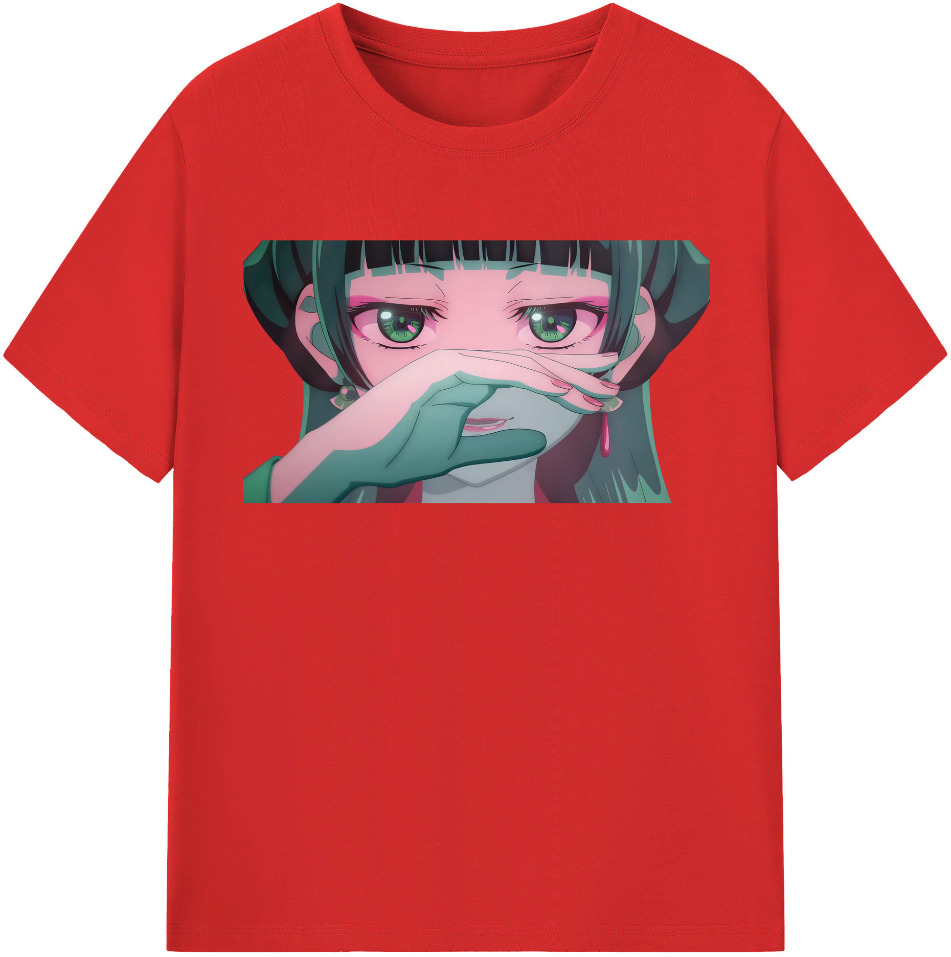 （画像用） 薬屋のひとりごと The Apothecary Diaries 綿100％半袖Tシャツ（フロントプリント）