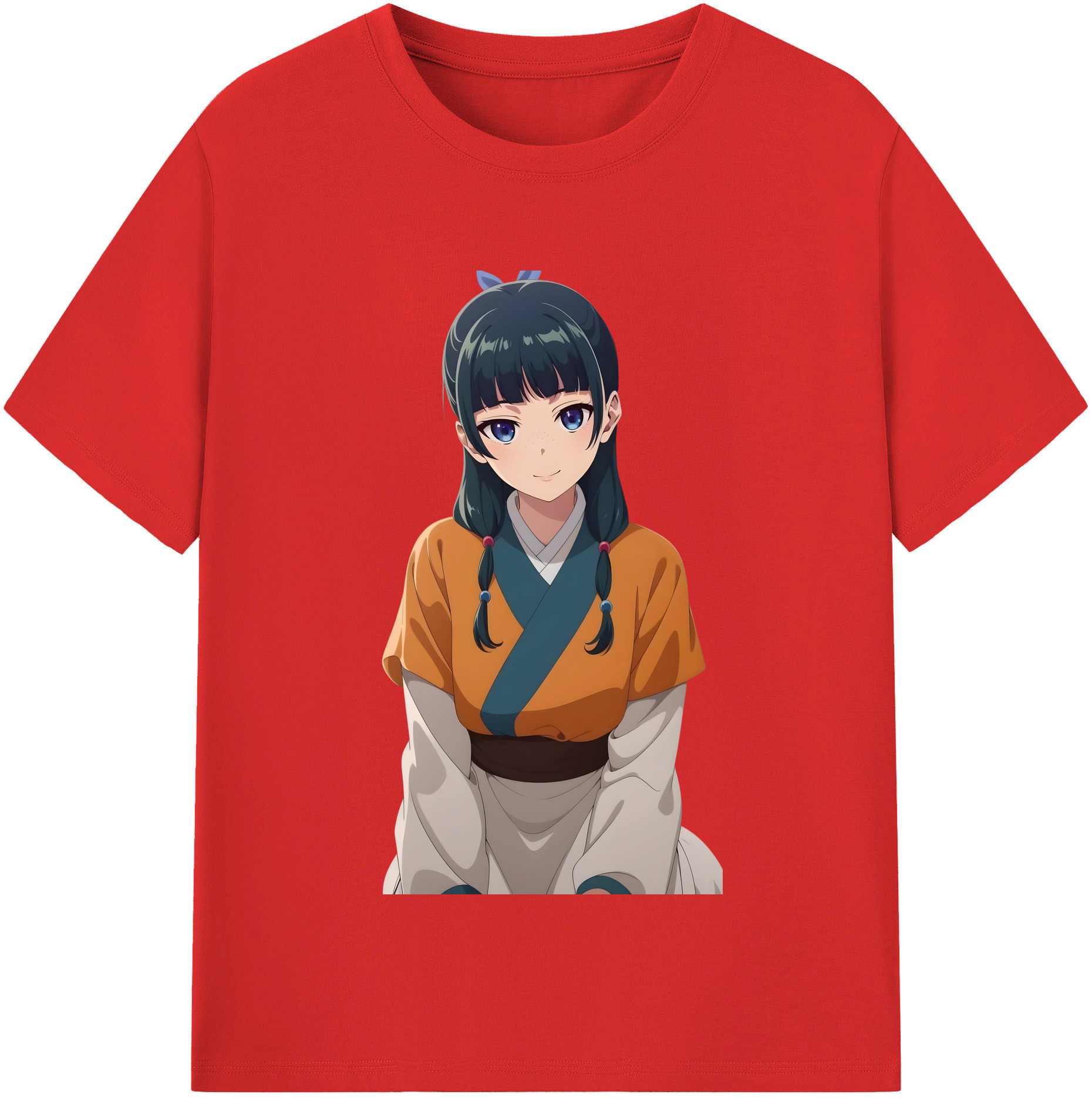 （画像用） 薬屋のひとりごと The Apothecary Diaries 綿100％半袖Tシャツ（フロントプリント）