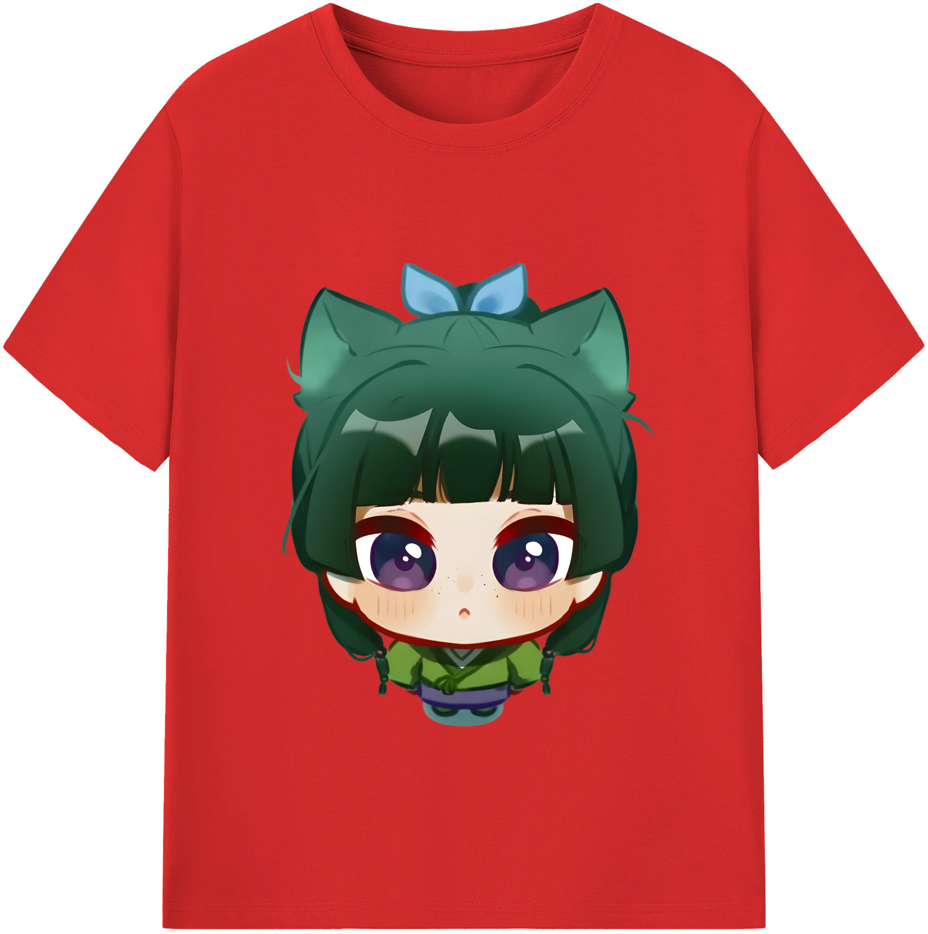 （画像用） 薬屋のひとりごと The Apothecary Diaries 綿100％半袖Tシャツ（フロントプリント）