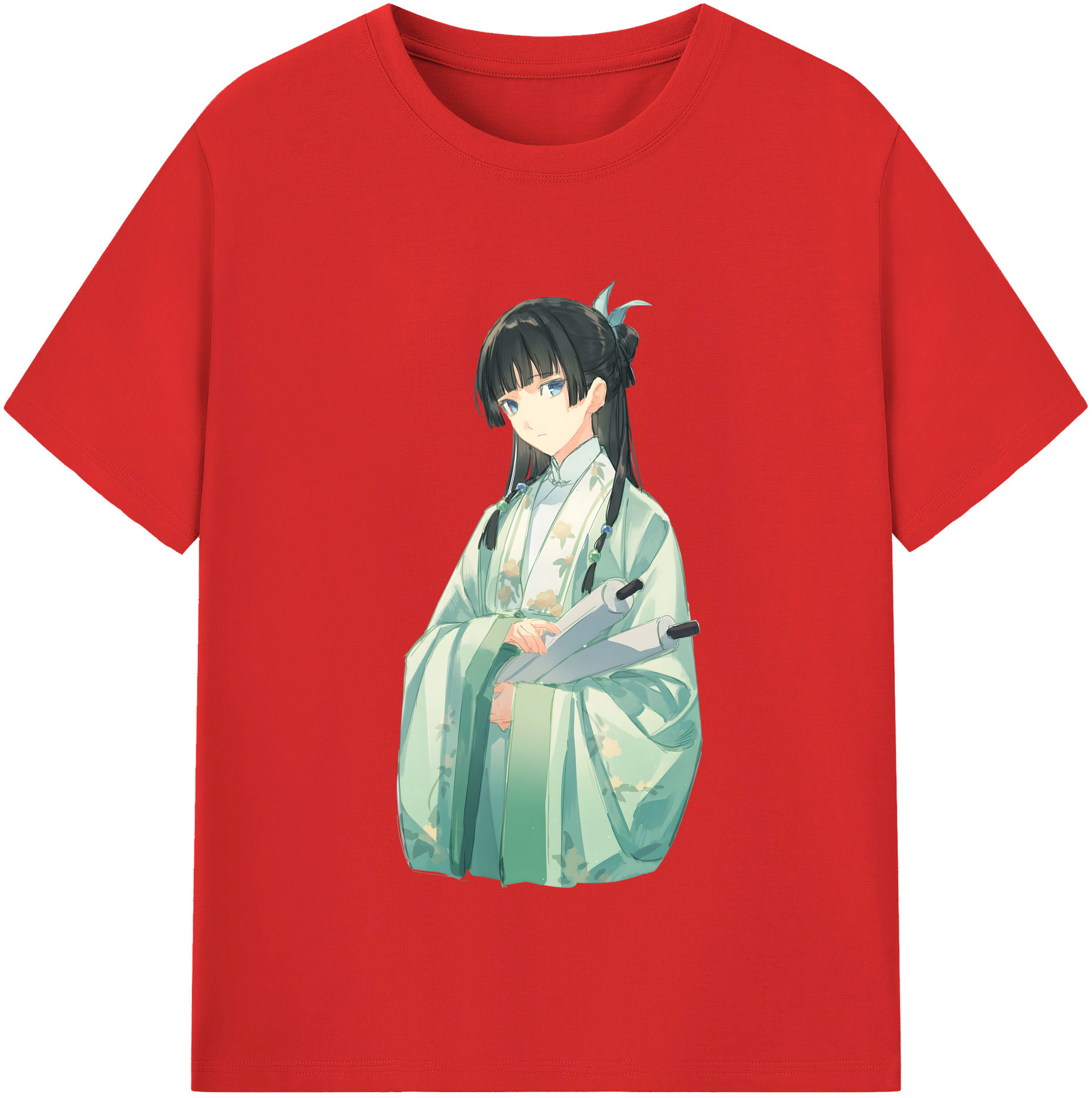 （画像用） 薬屋のひとりごと The Apothecary Diaries 綿100％半袖Tシャツ（フロントプリント）