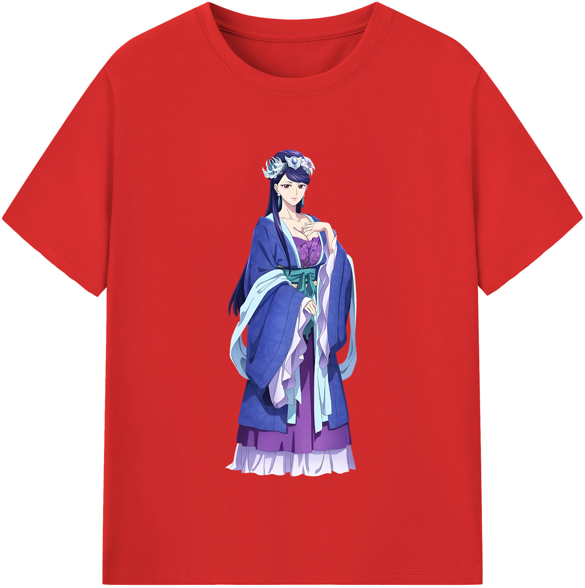 （画像用） 薬屋のひとりごと The Apothecary Diaries 綿100％半袖Tシャツ（フロントプリント）