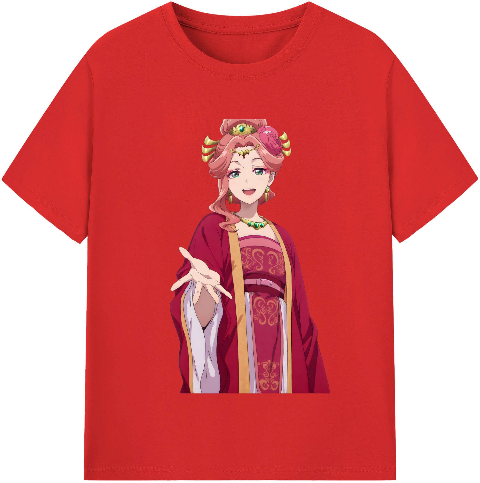 （画像用） 薬屋のひとりごと The Apothecary Diaries 綿100％半袖Tシャツ（フロントプリント）