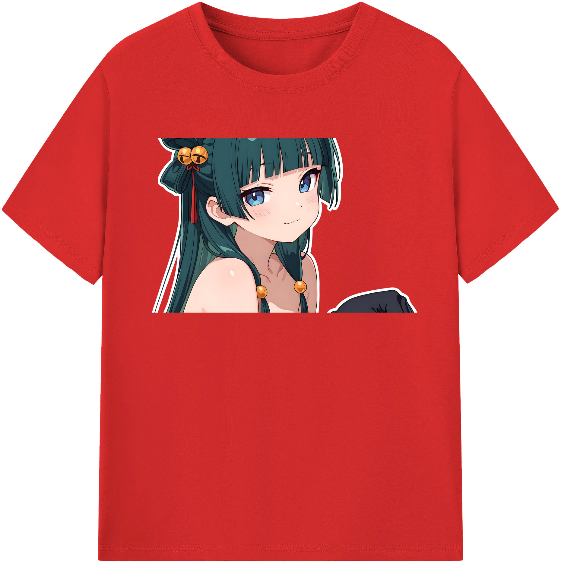 （画像用） 薬屋のひとりごと The Apothecary Diaries 綿100％半袖Tシャツ（フロントプリント）