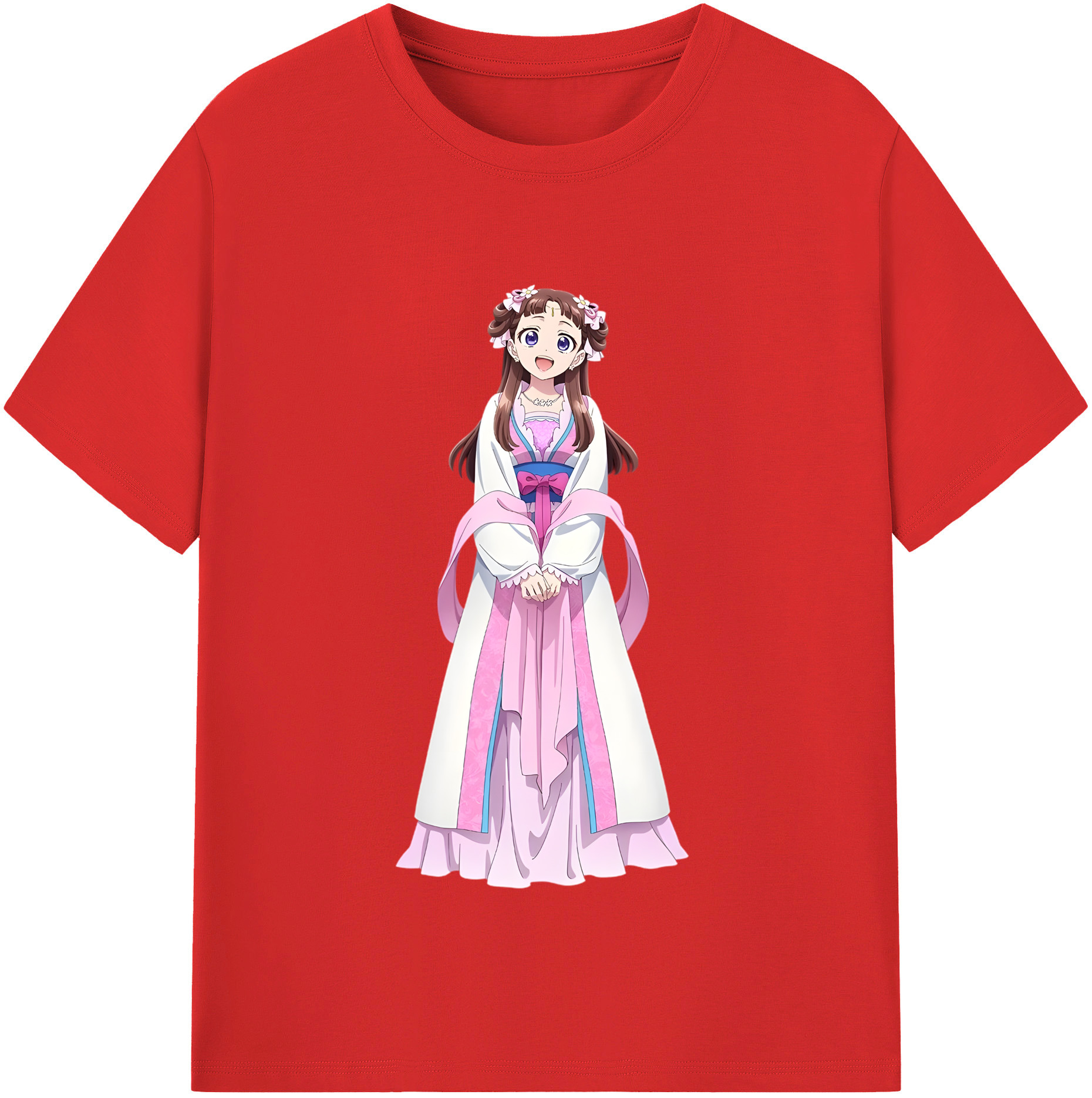 （画像用） 薬屋のひとりごと The Apothecary Diaries 綿100％半袖Tシャツ（フロントプリント）
