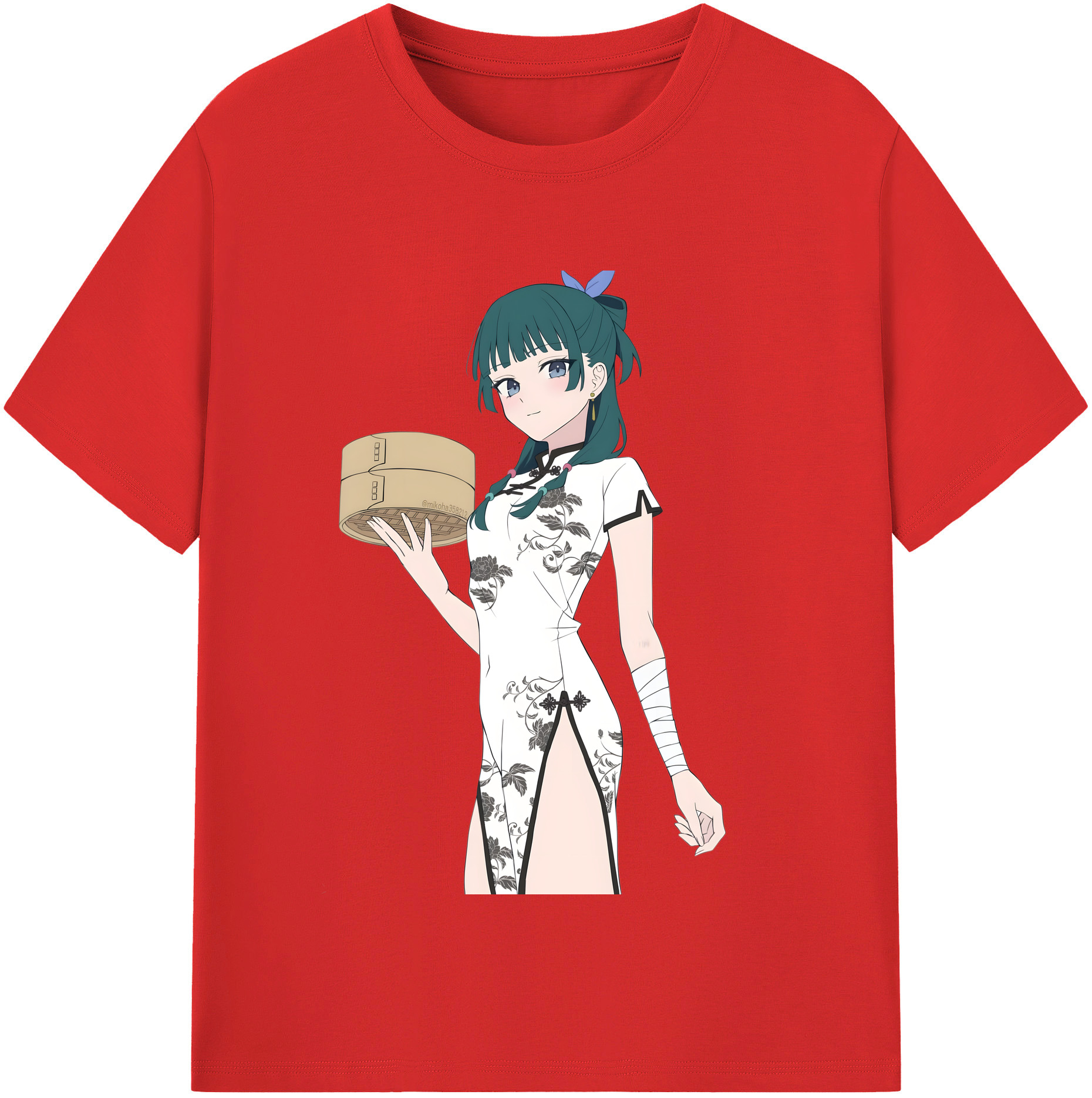 （画像用） 薬屋のひとりごと The Apothecary Diaries 綿100％半袖Tシャツ（フロントプリント）