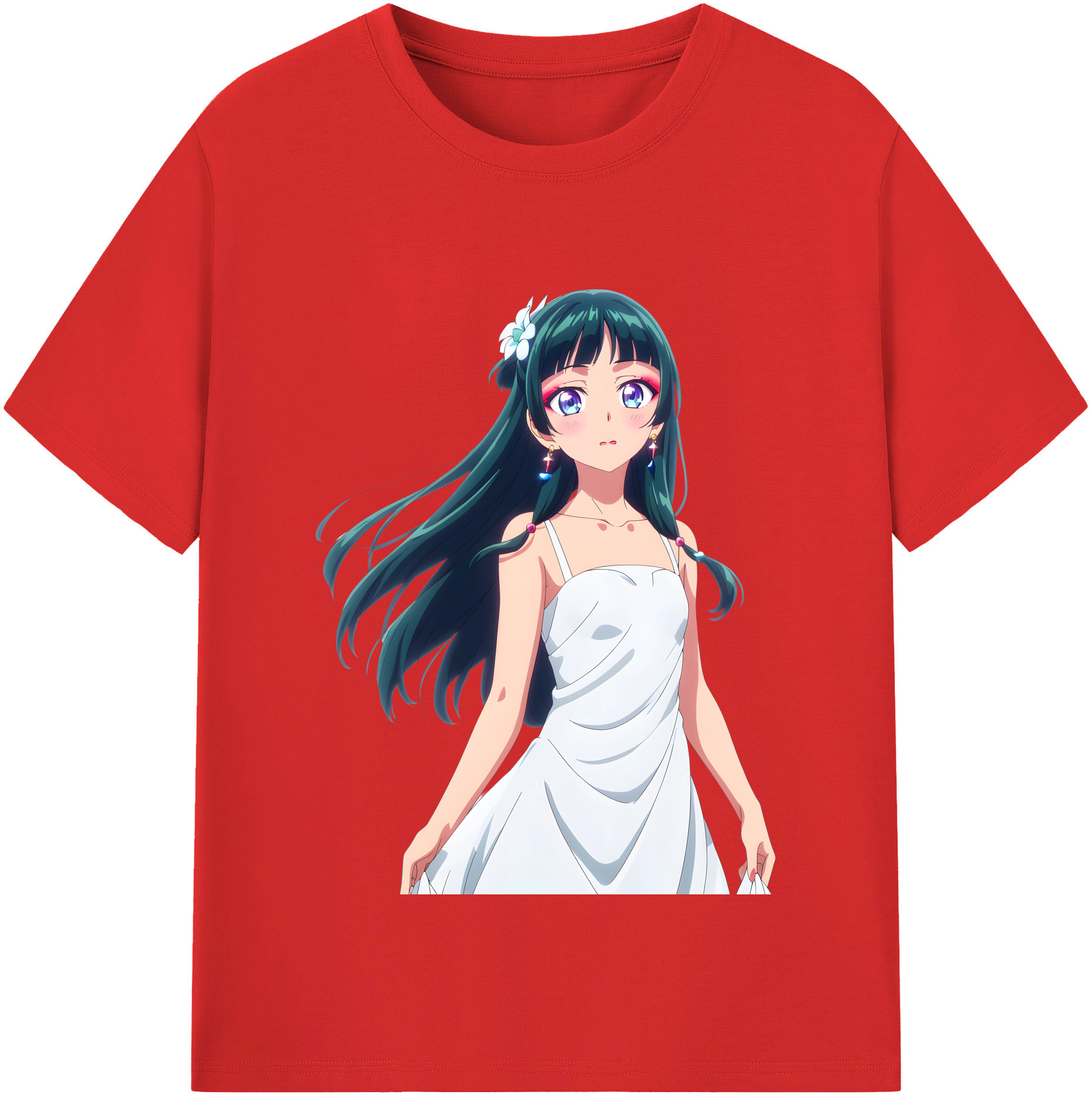 （画像用） 薬屋のひとりごと The Apothecary Diaries 綿100％半袖Tシャツ（フロントプリント）