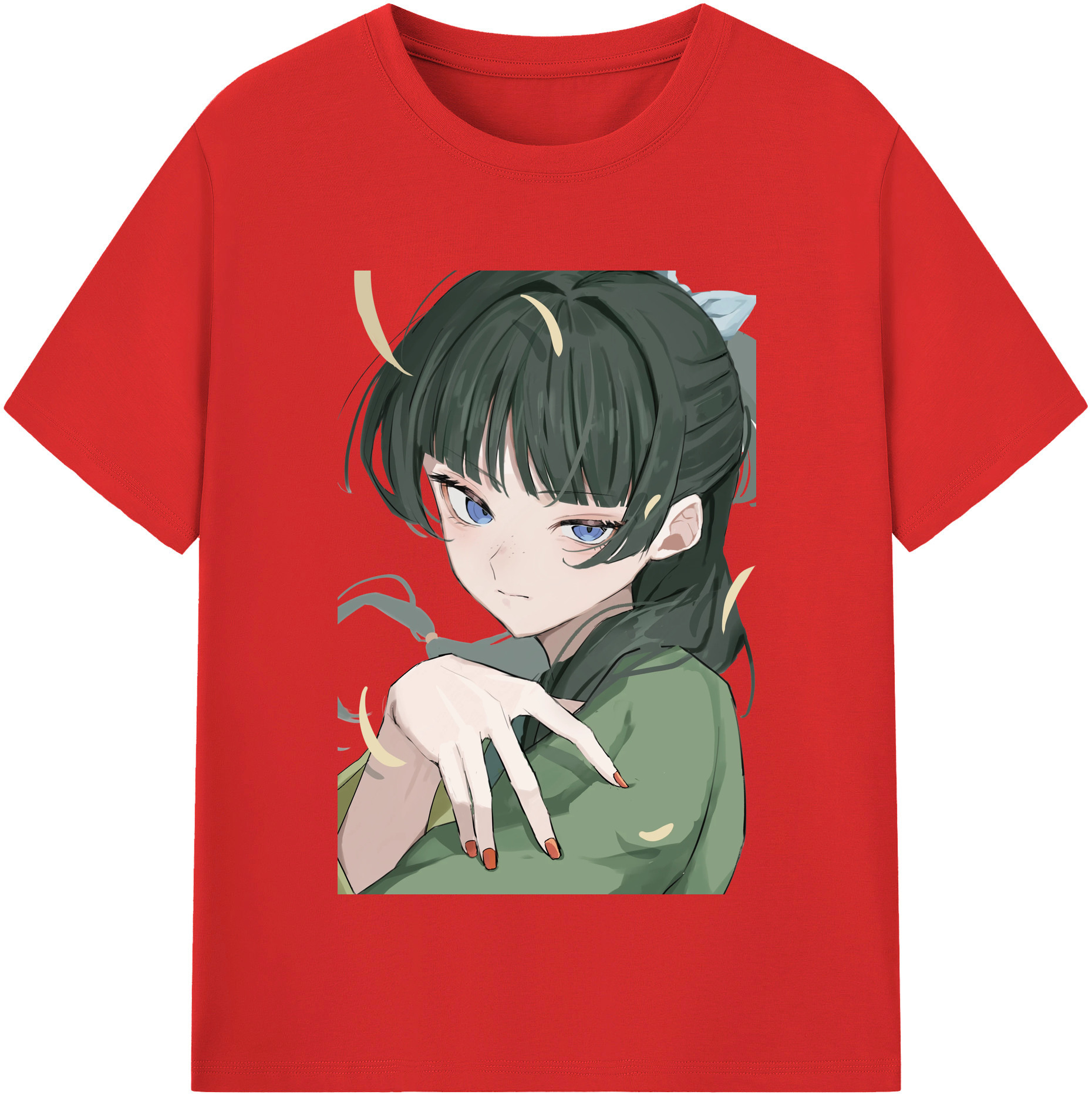 （画像用） 薬屋のひとりごと The Apothecary Diaries 綿100％半袖Tシャツ（フロントプリント）