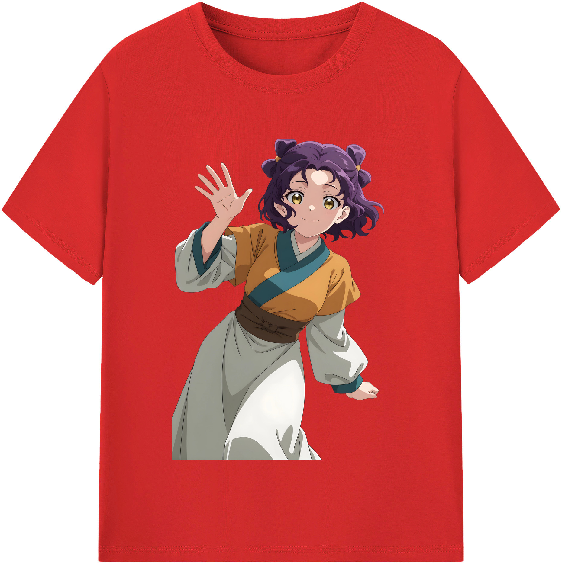 （画像用） 薬屋のひとりごと The Apothecary Diaries 綿100％半袖Tシャツ（フロントプリント）