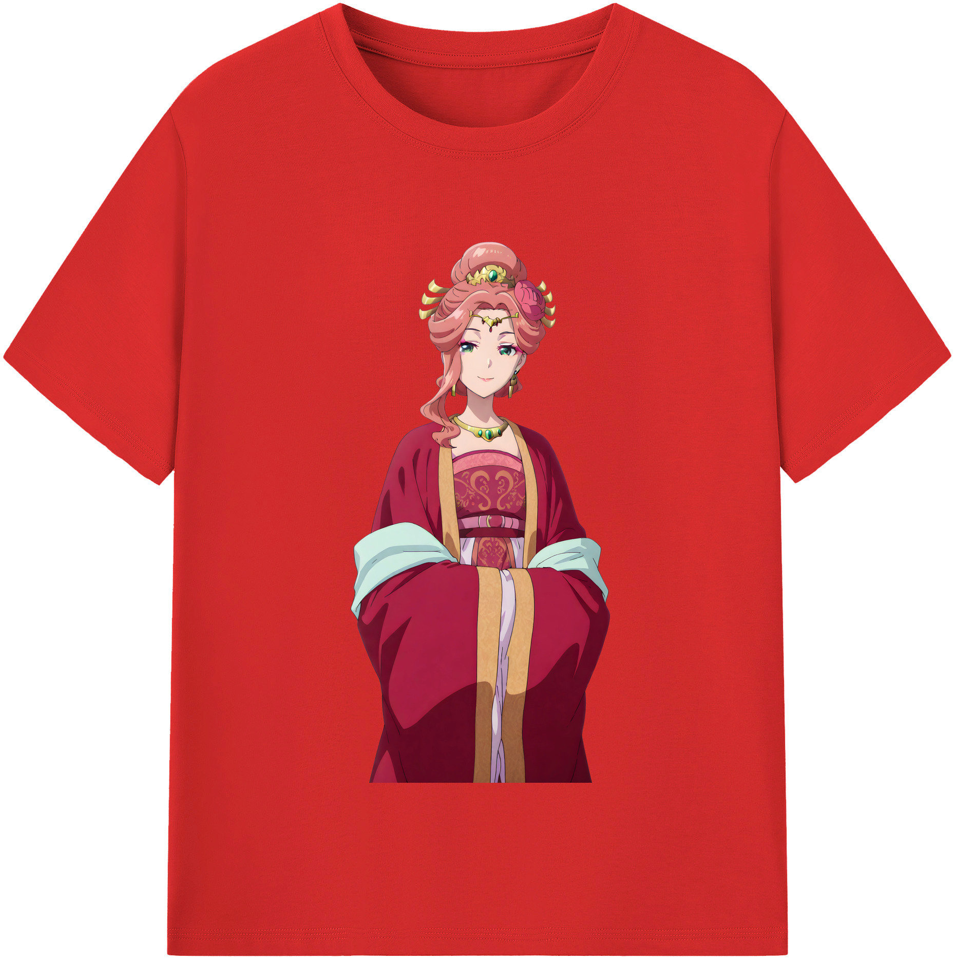 （画像用） 薬屋のひとりごと The Apothecary Diaries 綿100％半袖Tシャツ（フロントプリント）